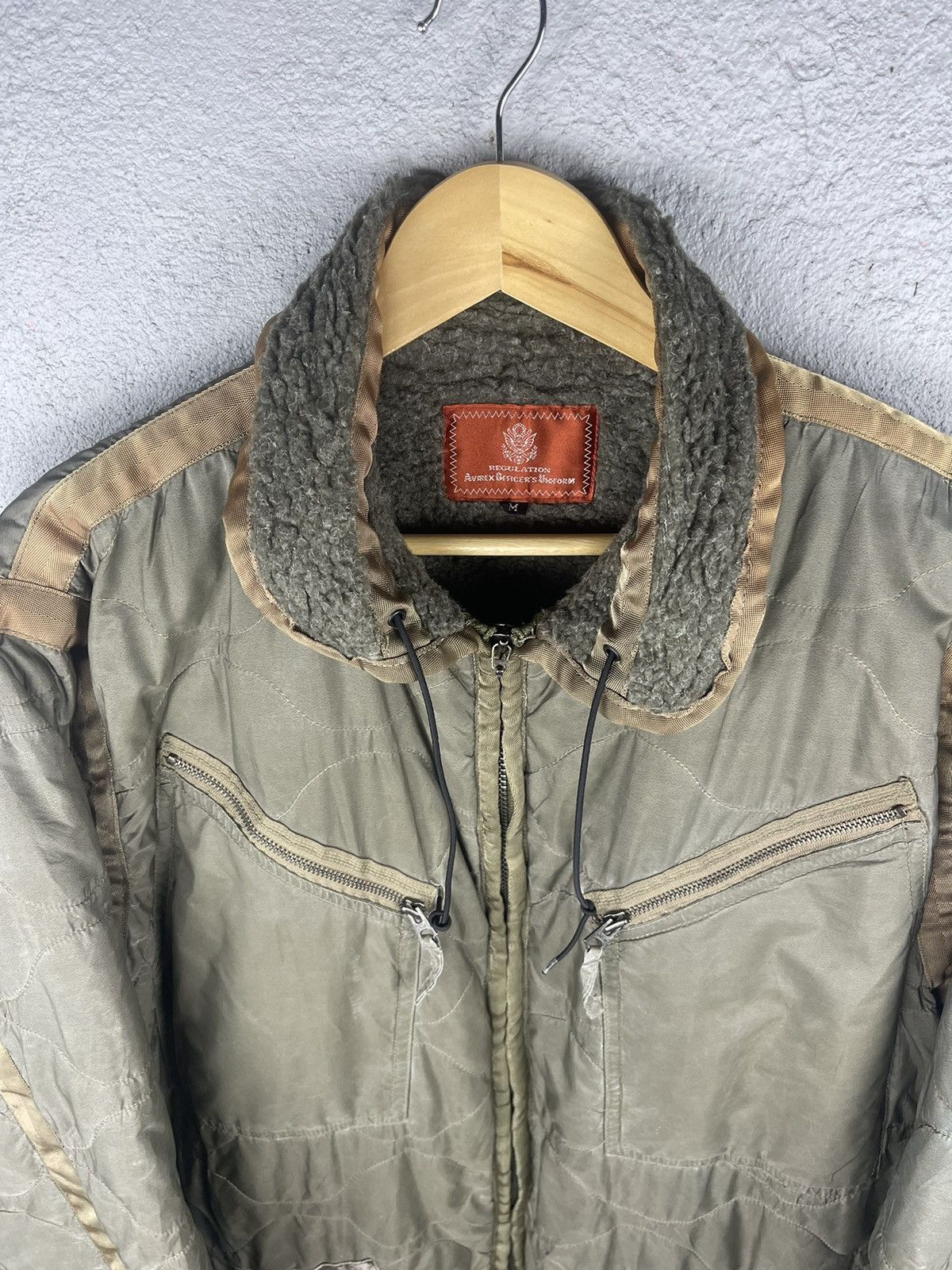 Avirex 🔥STEALS AVIREX Military Style Quilted Jacket Size US L / EU 52-54 / 3 - 11 Thumbnail