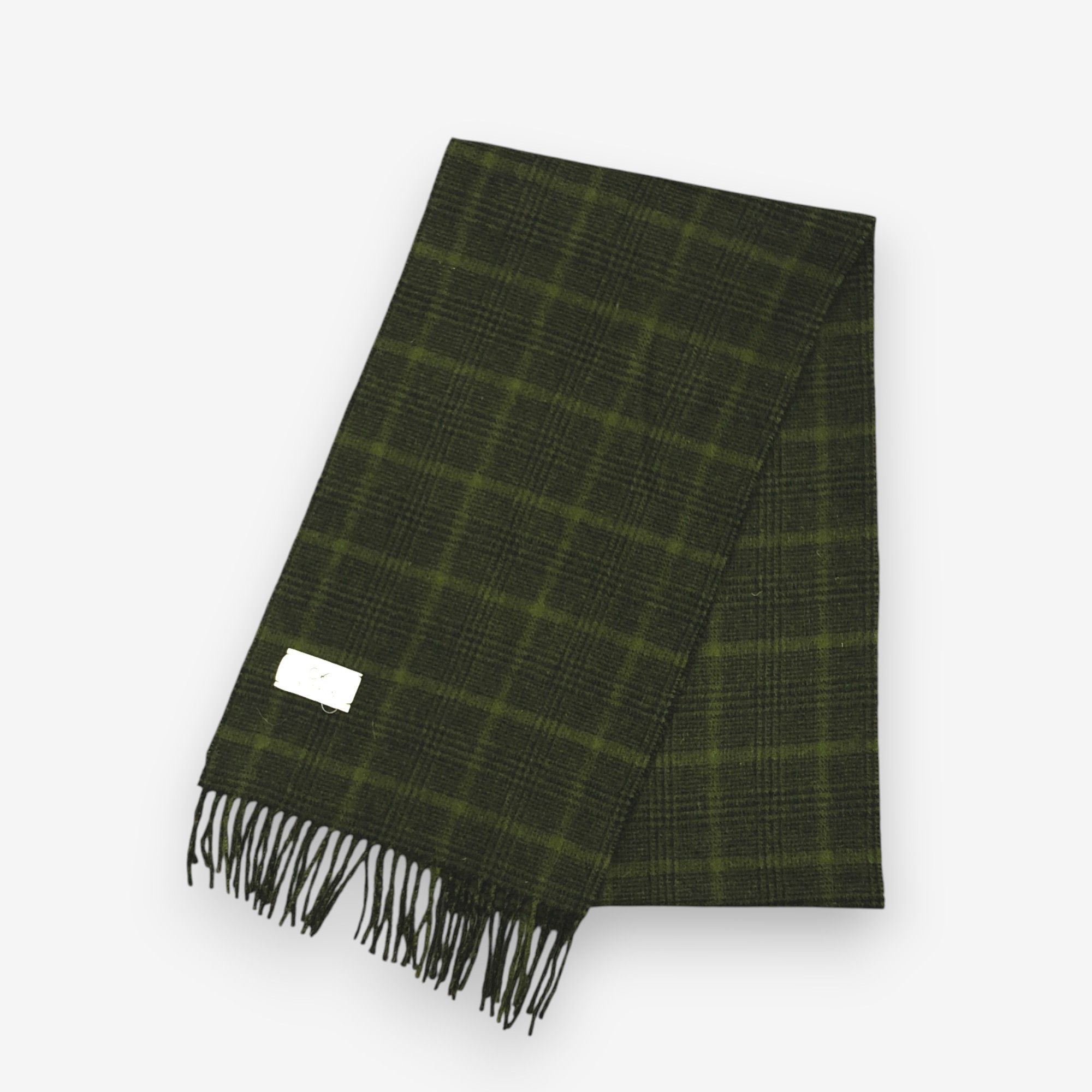 Calvin Klein Vintage Calvin Klein Scarf Muffler Wool Plaid Scarves Size ONE SIZE - 3 Thumbnail