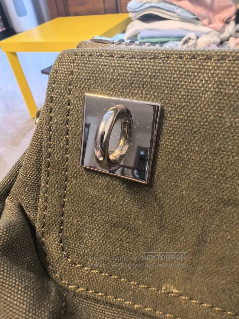 READYMADE Ready Made Military Green Canvas Bag Size ONE SIZE - 3 Thumbnail