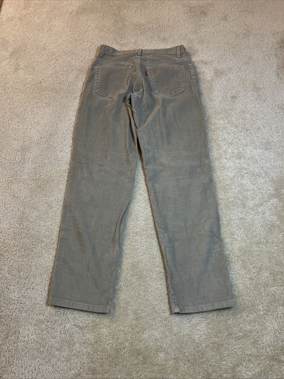 Levi's Levi's Women's 550 Classic Relaxed Stretch corduroy pants Size 32" / US 10 / IT 46 - 3 Thumbnail