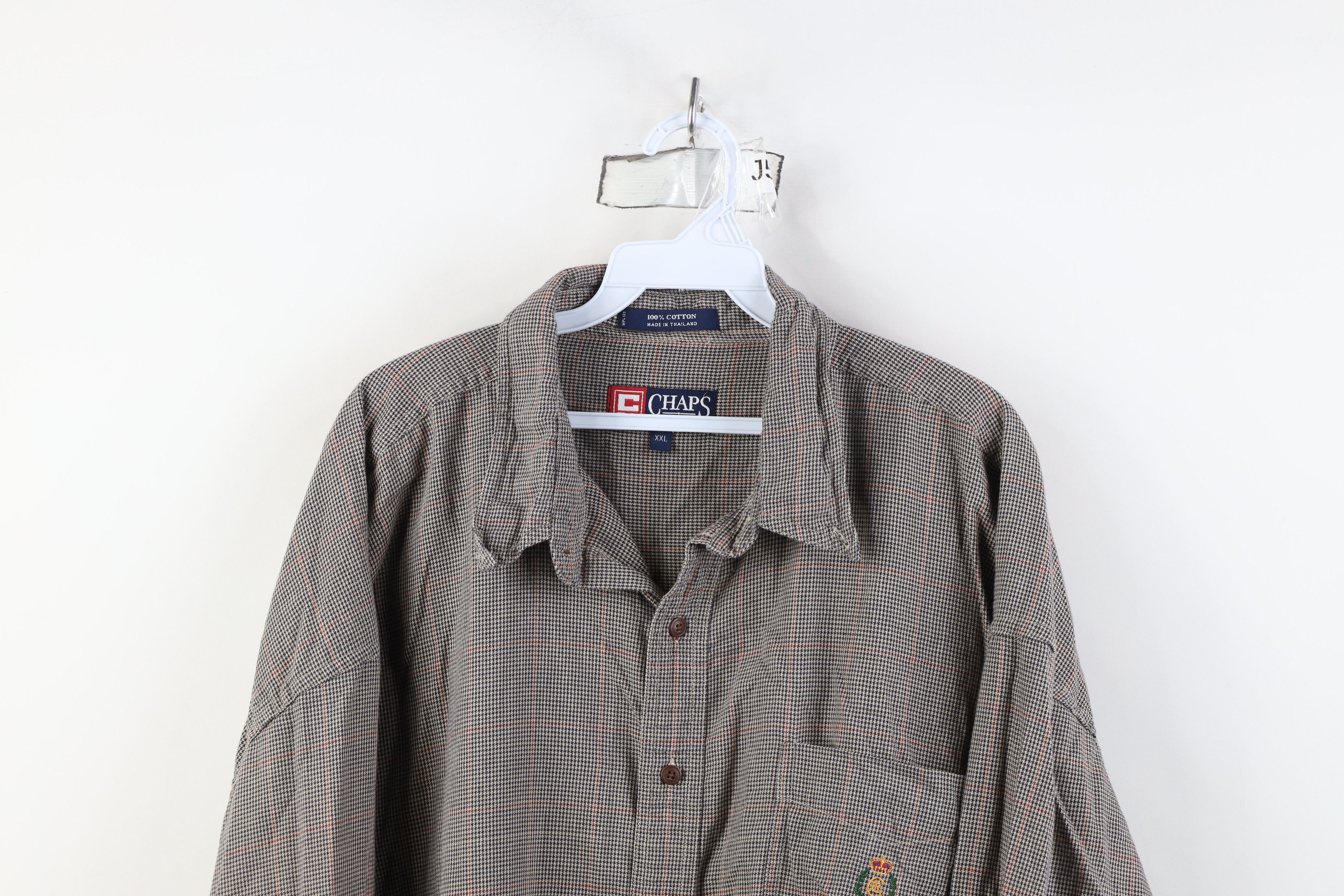 Ralph Lauren Vintage 90s Chaps Ralph Lauren Flannel Button Shirt Size US XXL / EU 58 / 5 - 2 Thumbnail