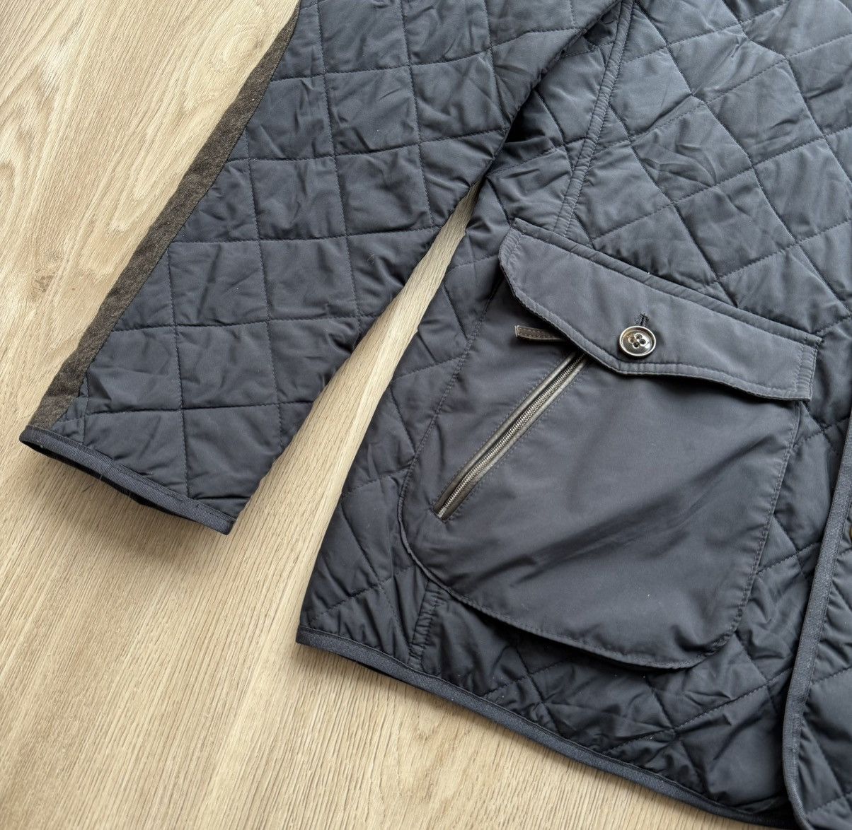 Schneiders Schneiders Salzburg Navy Blue Quilted Jacket Size US S / EU 44-46 / 1 - 2 Thumbnail