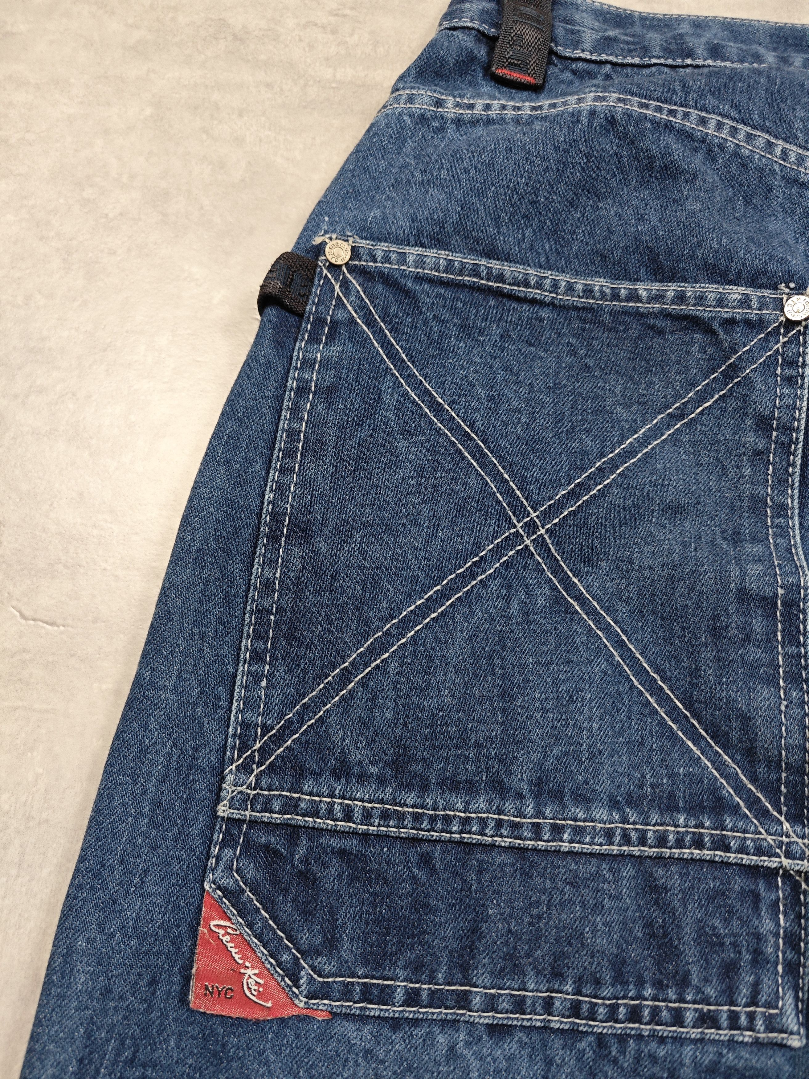 Aem'kei Aem'kei Vintage Baggy Jeans JNCO Style Size US 33 - 3 Thumbnail