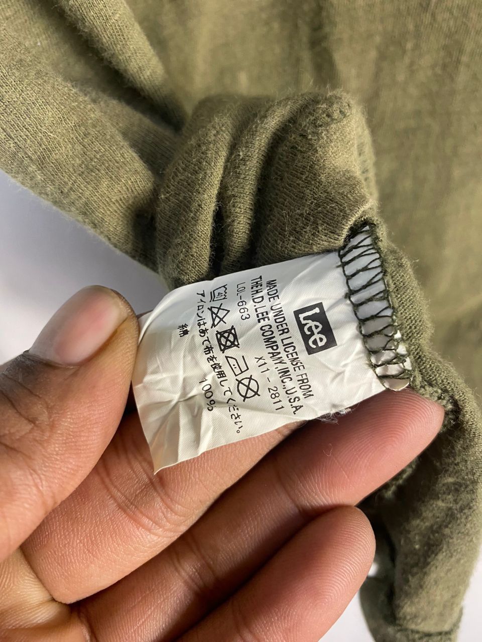 Lee × Union LA Lee union made tshirt Size US M / EU 48-50 / 2 - 4 Thumbnail