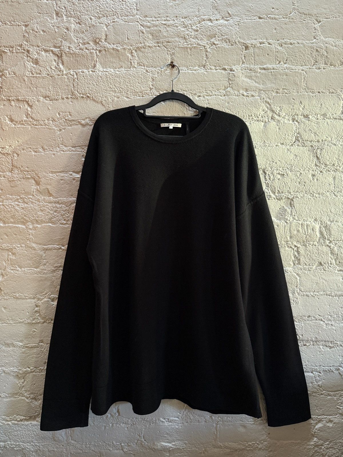 Helmut Lang Black Ribbed Sweatsuit Set Size US L / EU 52-54 / 3 - 1 Thumbnail