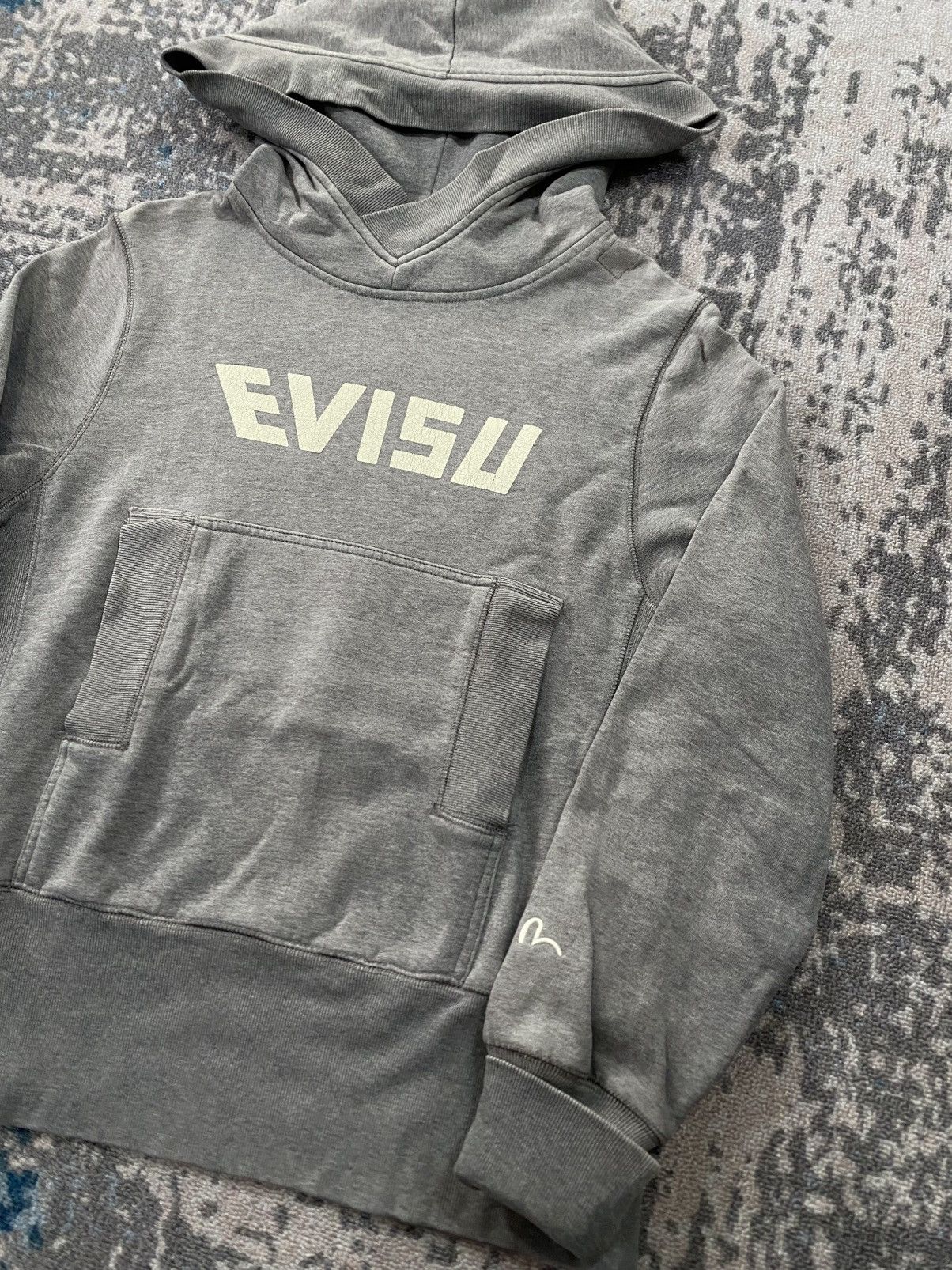 Evisu Vintage Evisu Logo Font Hoodie Size US M / EU 48-50 / 2 - 2 Thumbnail