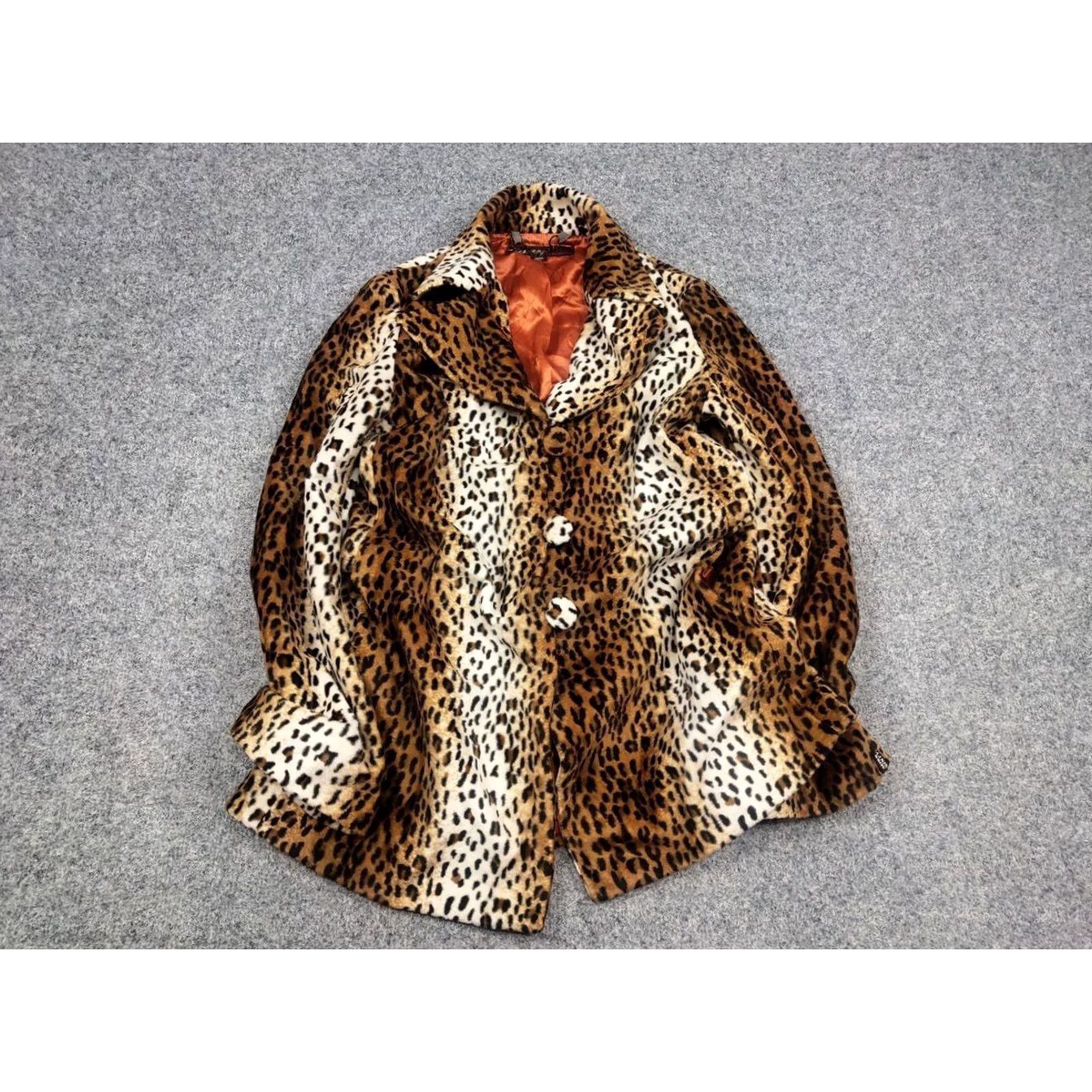 Miss Sixty Miss Sixty luxury vintage Leopard Pattern Faux Fur Coat Jacket Size S / US 4 / IT 40 - 3 Thumbnail