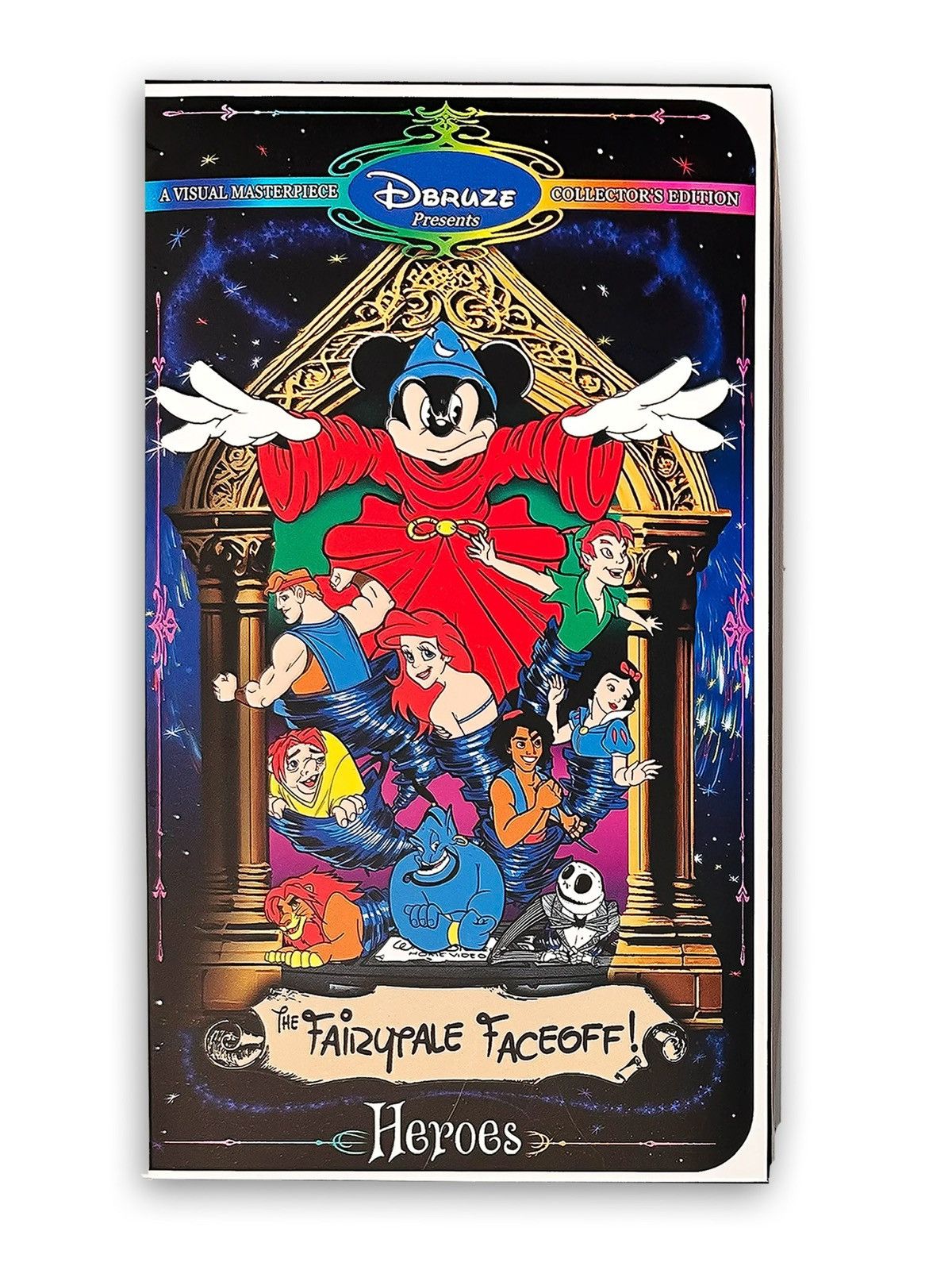 Darien Bruze DBRUZE - DISNEY HEROES TEE - FAIRYTALE FACE-OFF (XL) Size US XL / EU 56 / 4 - 10 Thumbnail