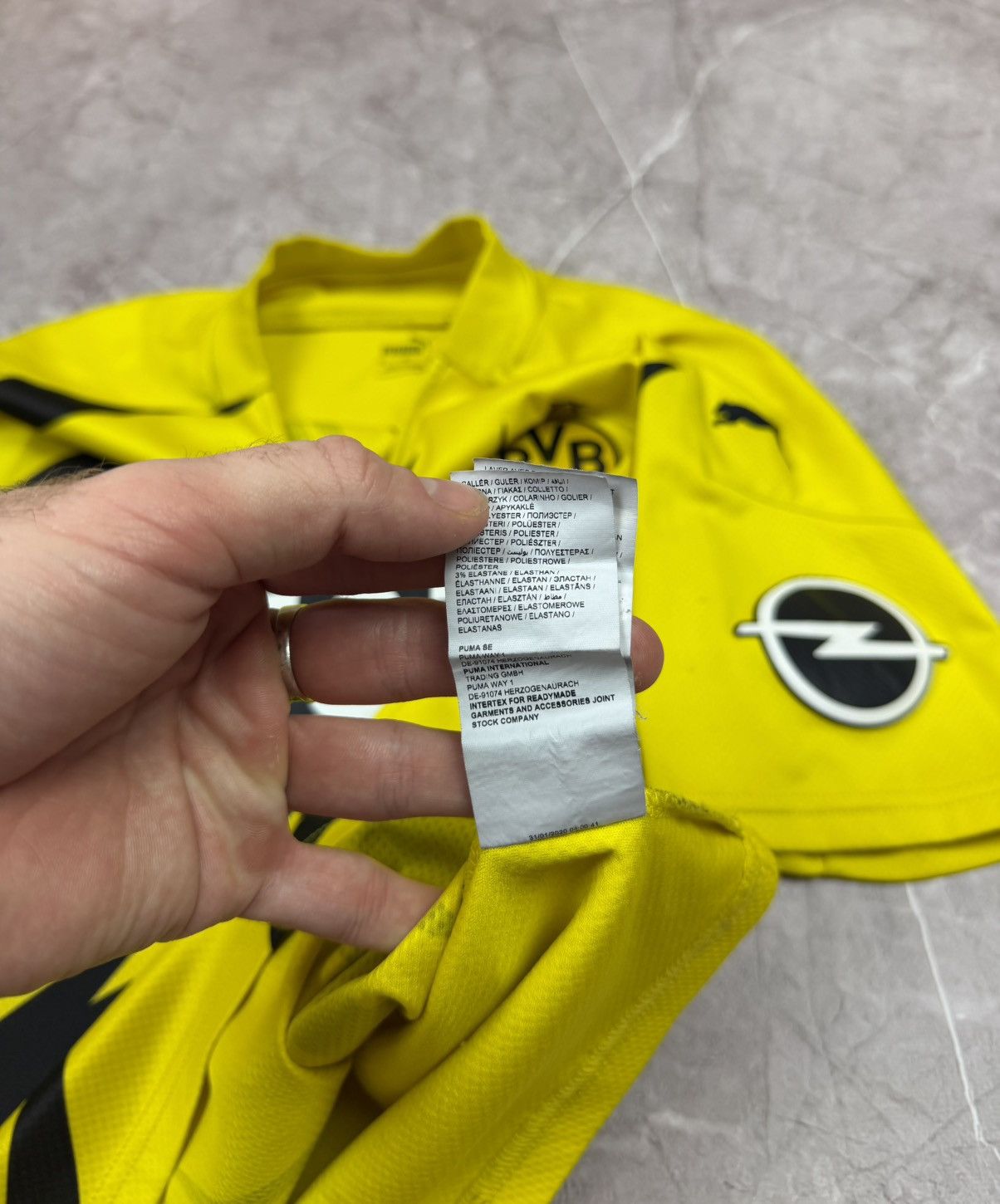 Puma Puma Borussia Dortmund Soccer Jersey Size US M / EU 48-50 / 2 - 10 Thumbnail