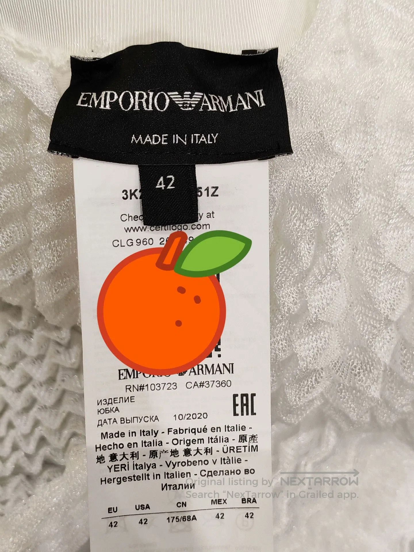 Emporio Armani Emporio Armani Women's Suit Size 42. Size M / US 6-8 / IT 42-44 - 4 Thumbnail