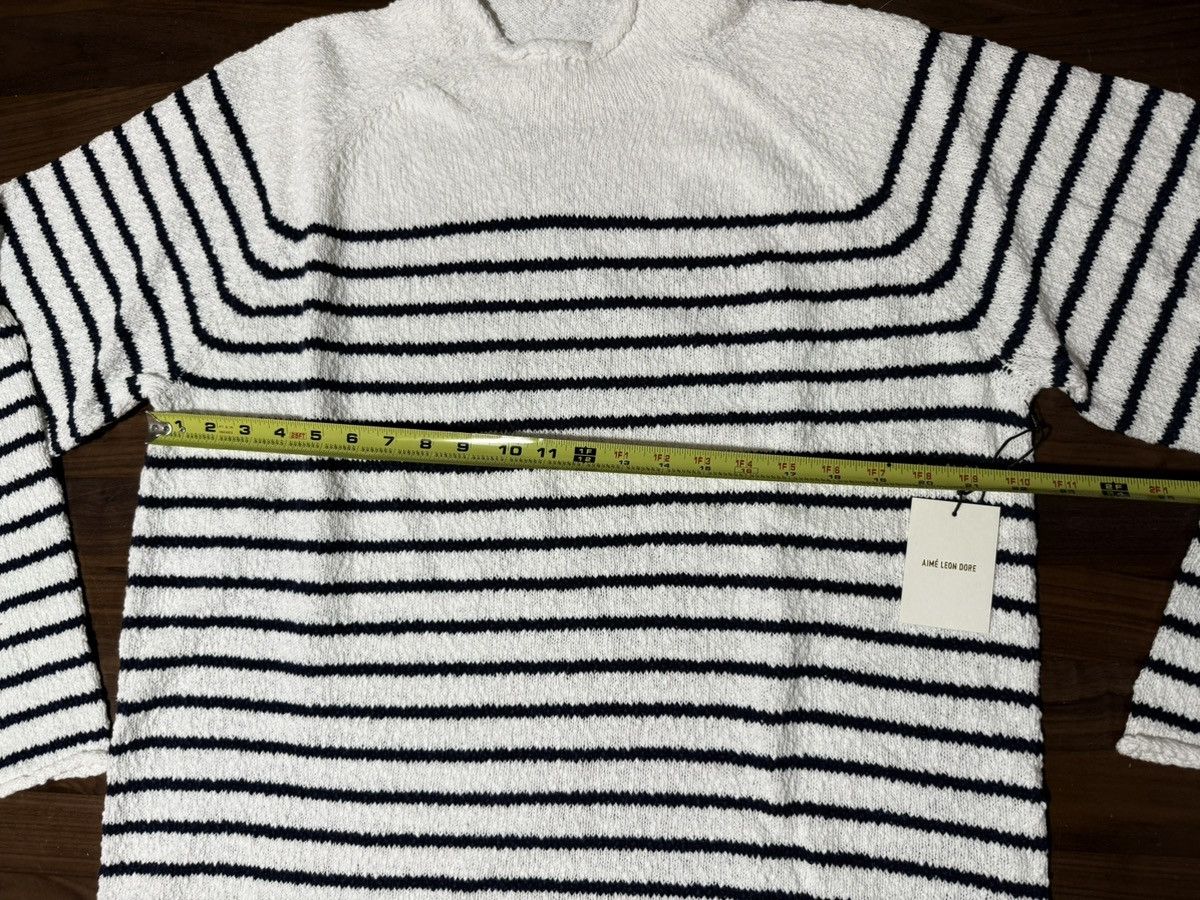 Aime Leon Dore Aime Leon Dore Nautical Rollneck Sweater Navy/White Stripe Size US XL / EU 56 / 4 - 6 Thumbnail