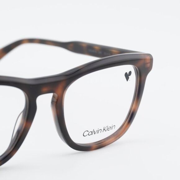 Calvin Klein Calvin Klein CK24515 240 Eyeglasses Havana 52mm Square Frame Size ONE SIZE - 7 Thumbnail