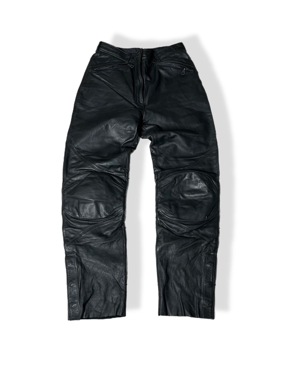 Harley Davidson Vintage Harley Davidson Leather Pants Racing Moto Size 40" / US 18 - 1 Thumbnail