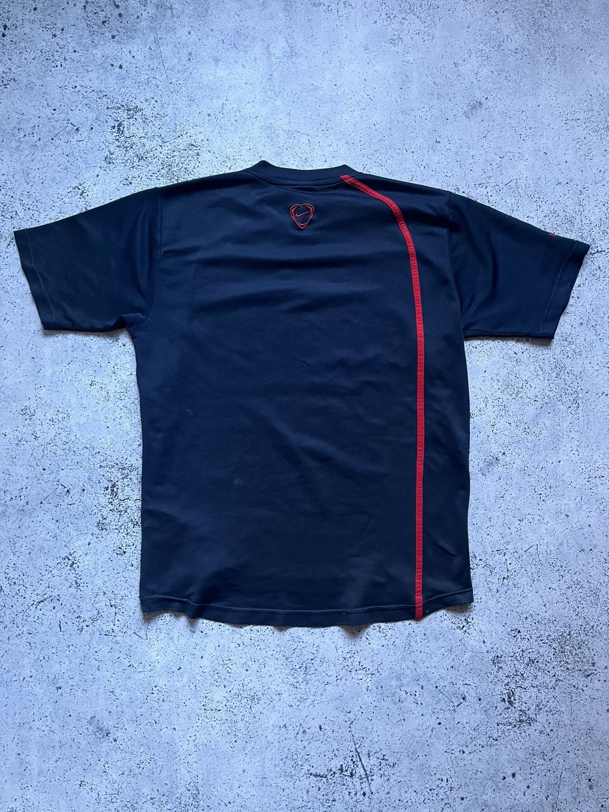 Nike × Vintage Vintage Nike Total 90 T-shirt Drill Big Logo Soccer Y2K USA Size US L / EU 52-54 / 3 - 8 Thumbnail