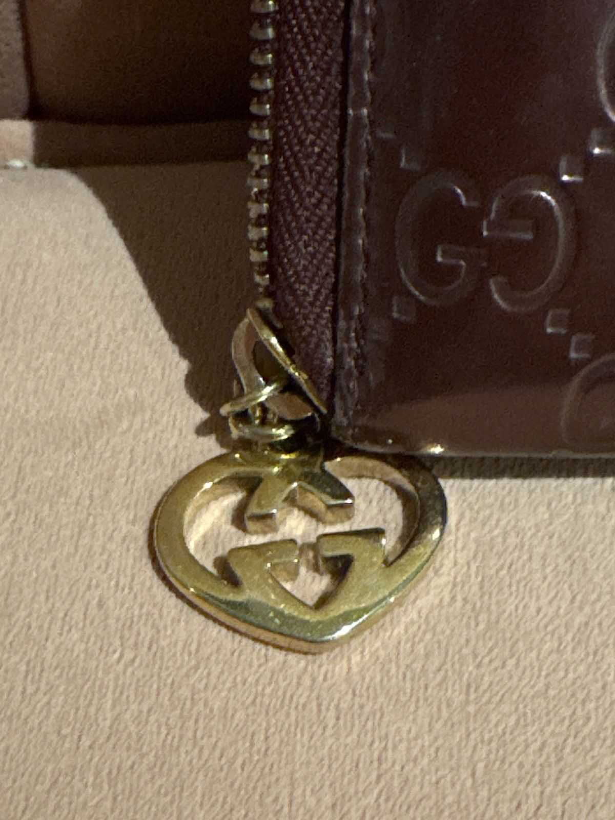 Gucci Gucci Guccissima heart wallet Size ONE SIZE - 4 Thumbnail