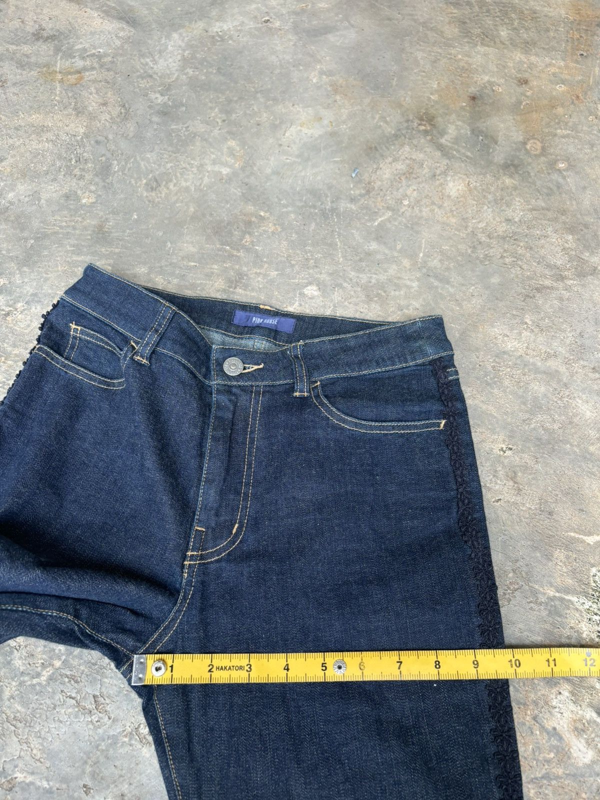 If Six Was Nine × Japanese Brand × Tornado Mart Pink House bottom button cealan Bootcut style Size US 28 / EU 44 - 15 Thumbnail