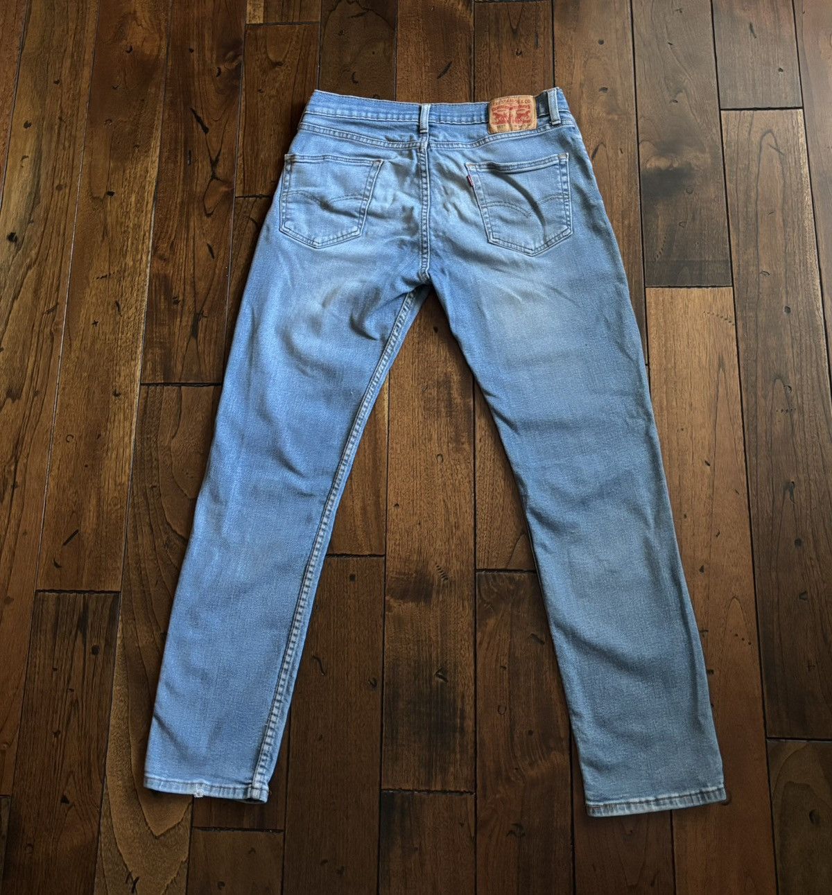 Levi's Levi's 511 34x32 Men's Denim Slim Fit Straight Jeans - Blue Size US 34 / EU 50 - 5 Thumbnail