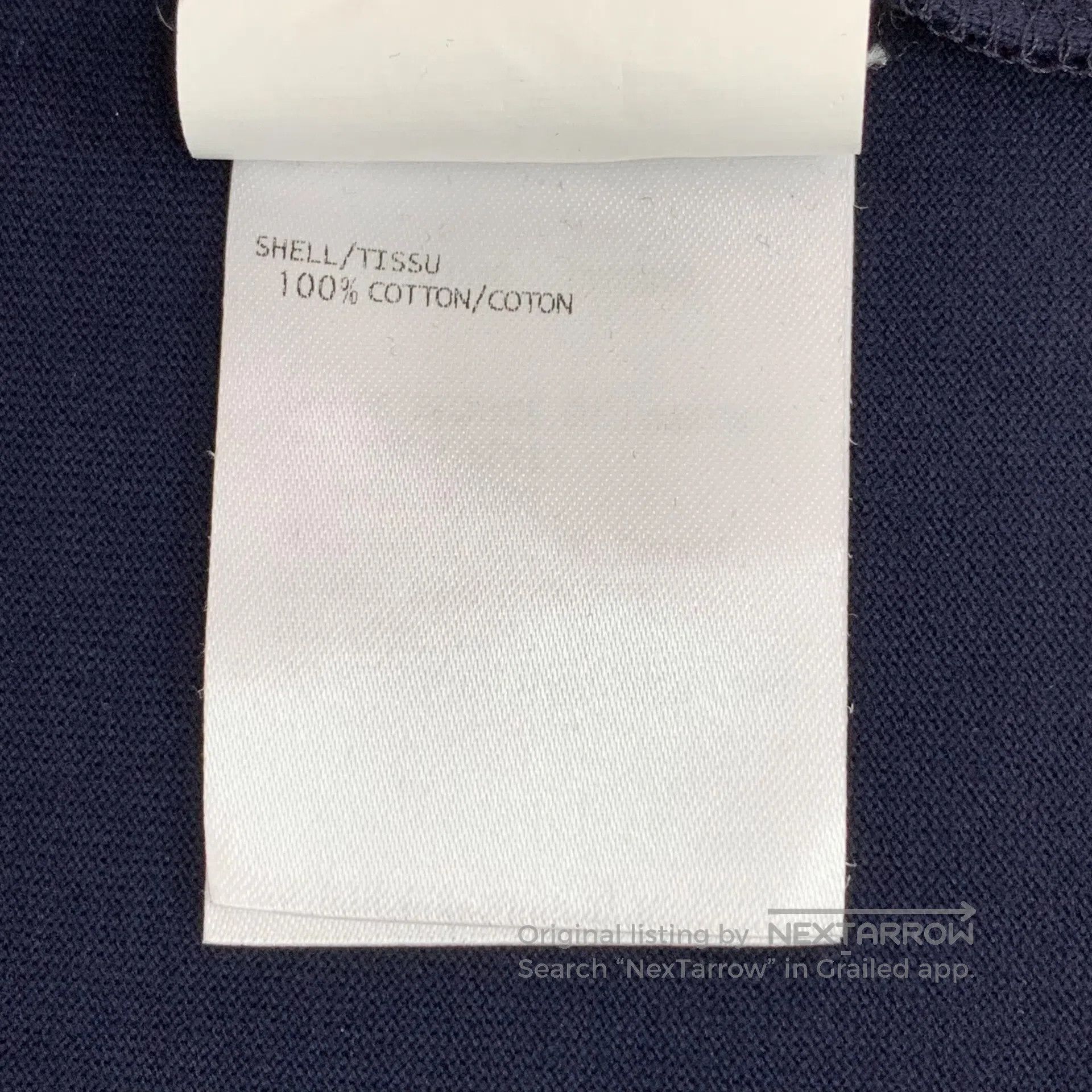 Thom Browne Thom Browne Dark blue cotton round neck long sleeve sweats Size US M / EU 48-50 / 2 - 8 Thumbnail