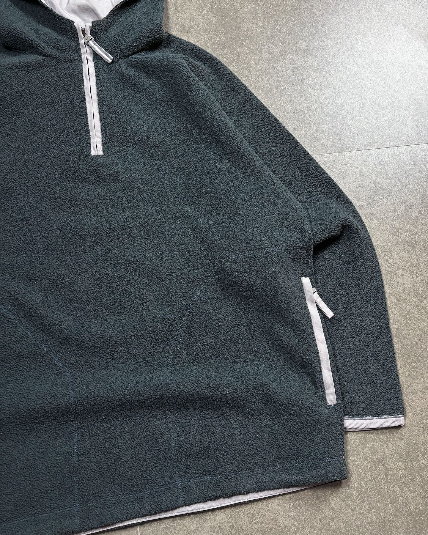 Japanese Brand Nike Fleece Full Zip Hoodie Tony Spackman Style Y2K Size US L / EU 52-54 / 3 - 3 Thumbnail