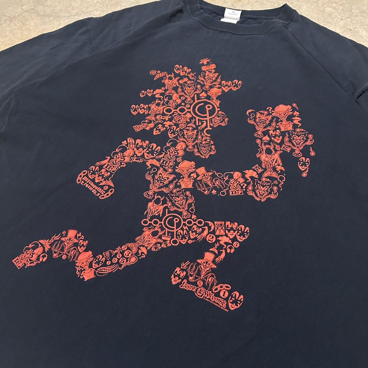 Band Tees × Unsound Rags × Vintage Crazy Vintage Y2K Insane Clown Posse Hatchet Man Band Tee Size US XXL / EU 58 / 5 - 3 Thumbnail