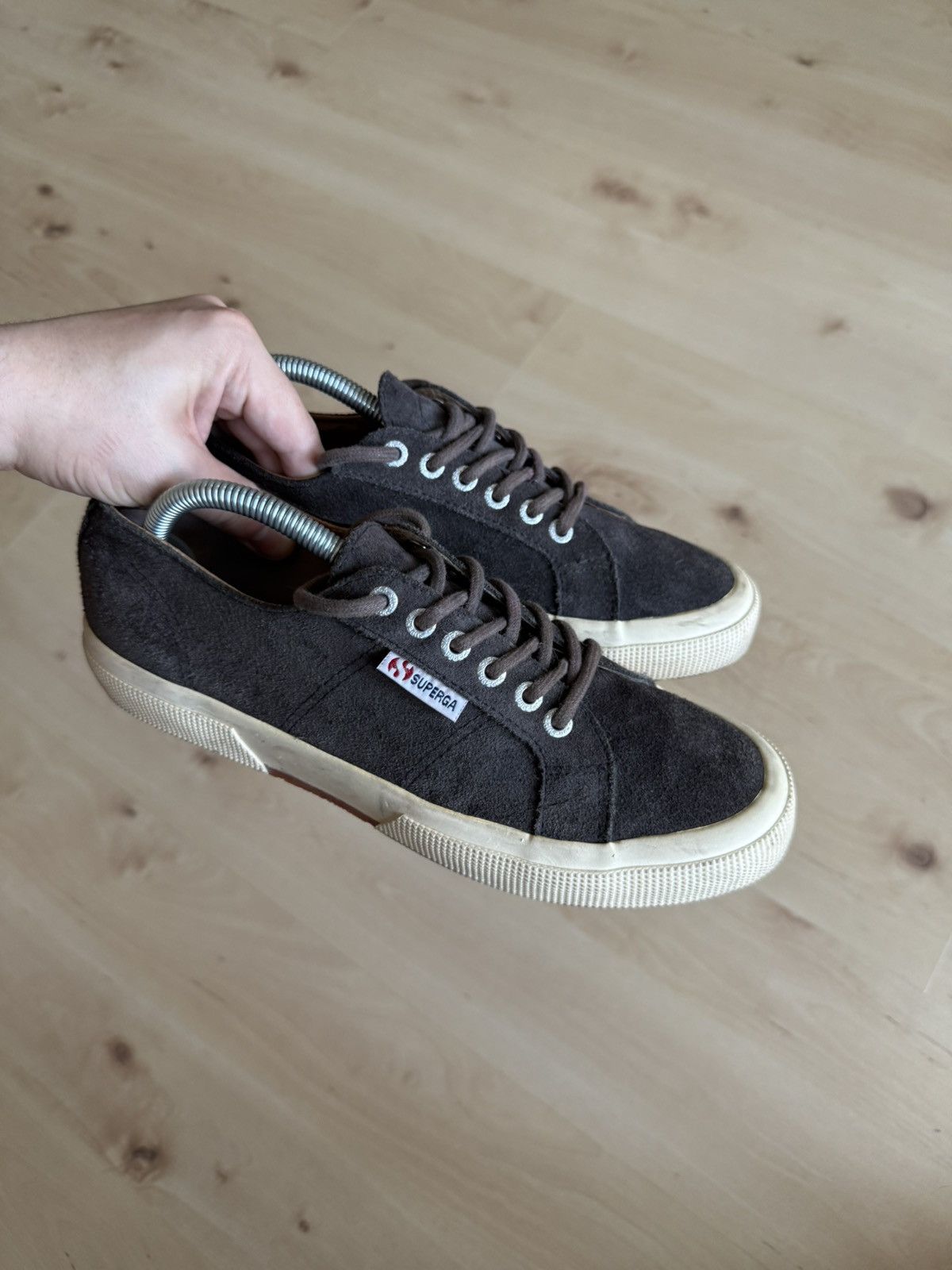 Superga Superga Suede Cotu Classic leather vintage low sneakers Size US 7.5 / EU 40-41 - 1 Thumbnail