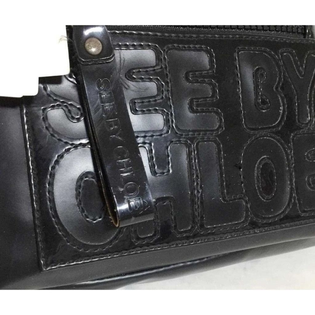 See by Chloe NWT See By Chloe Black Structured Tote with Modern Aesthetic Size ONE SIZE - 3 Thumbnail