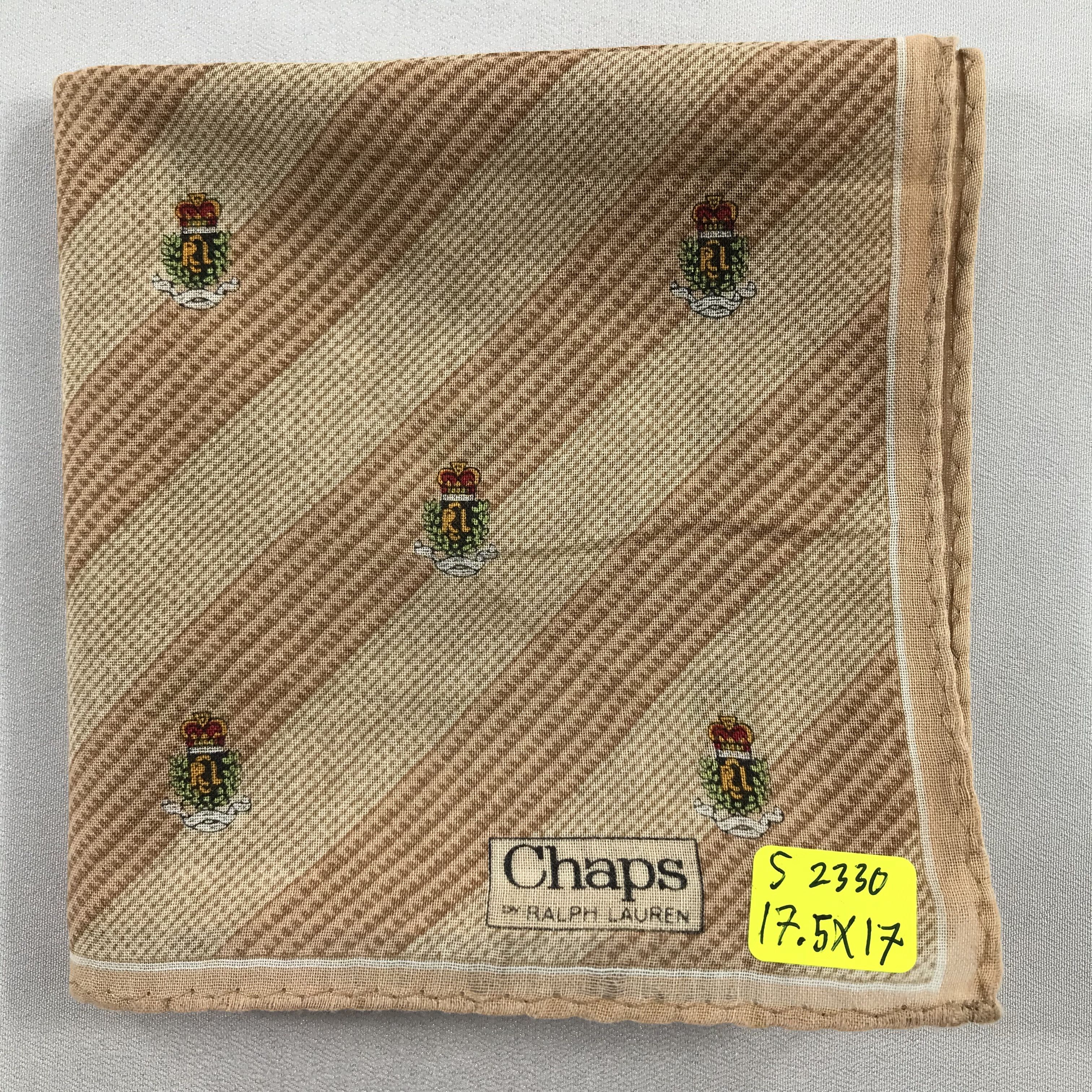 Chaps Ralph Lauren × Vintage Chaps Ralph Lauren Bandana / Handkerchief/Neckerchief -S2330 Size ONE SIZE - 5 Thumbnail