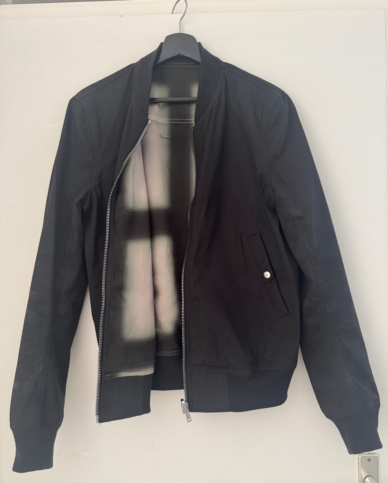 Rick Owens Rick Owens SS23 Edfu Flight Bomber Black Size US L / EU 52-54 / 3 - 3 Thumbnail
