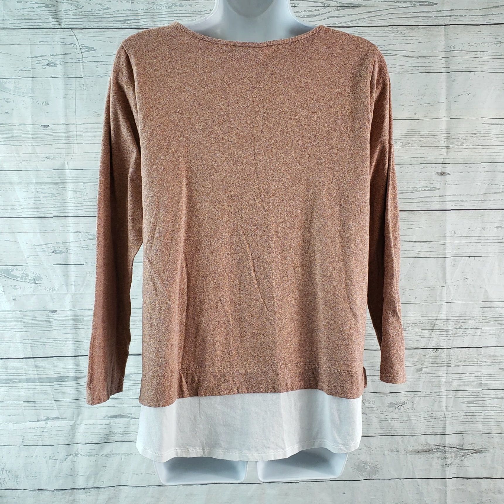 J. Jill VINTAGE J Jill Womens Long Sleeve Top Blouse Purple Cotton Size PM Petite Womens Size M / US 6-8 / IT 42-44 - 4 Thumbnail