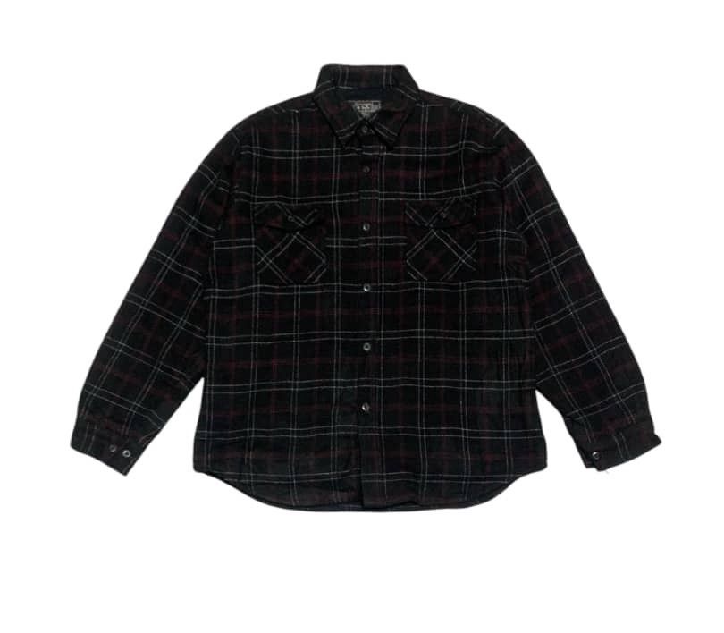 Japanese Brand Vintage Japanese Brand Boonpal&Style Plaid Flannel Shirt Size US L / EU 52-54 / 3 - 1 Thumbnail