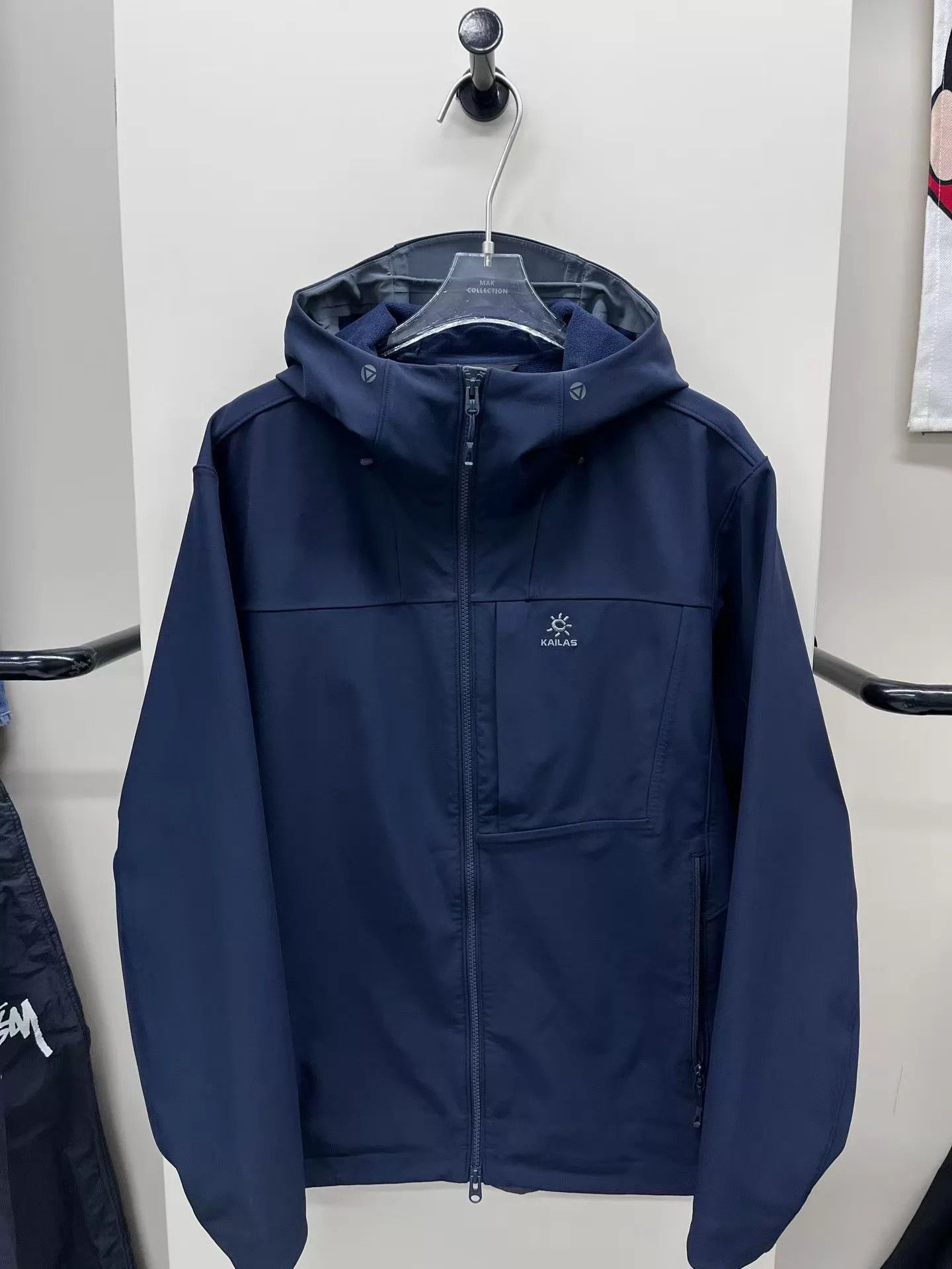 Other KAILAS Fleece Softshell Jacket XL Navy Blue Size US XL / EU 56 / 4 - 1 Thumbnail