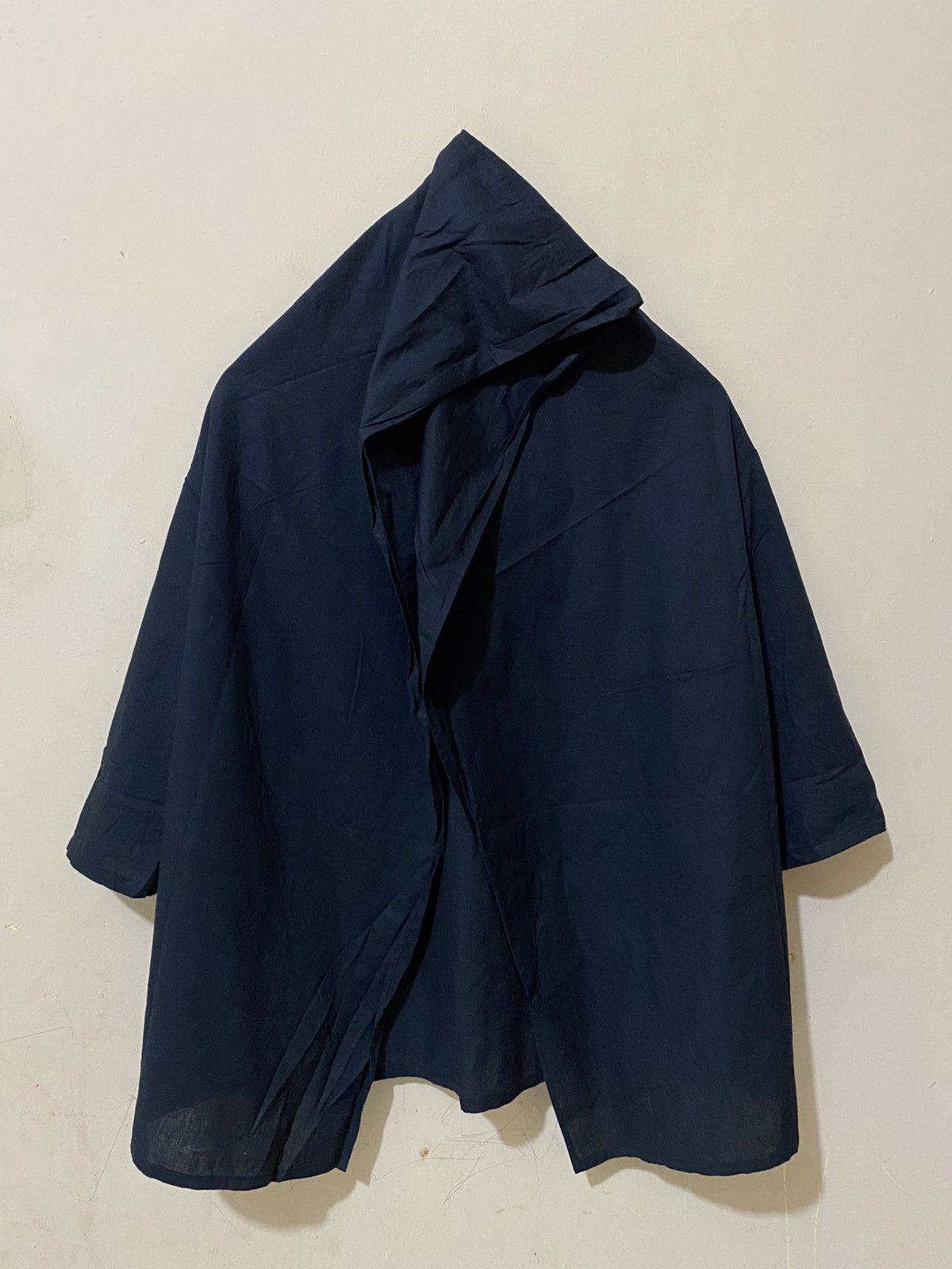 14th Addiction Mizuiro Industries Black Hooded Buttonless Cardigan Size ONE SIZE - 2 Thumbnail