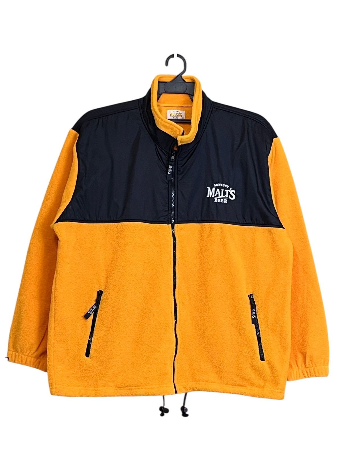 Japanese Brand Vintage SUNTORY MALT’S BEER fleece jacket Size US XL / EU 56 / 4 - 2 Thumbnail