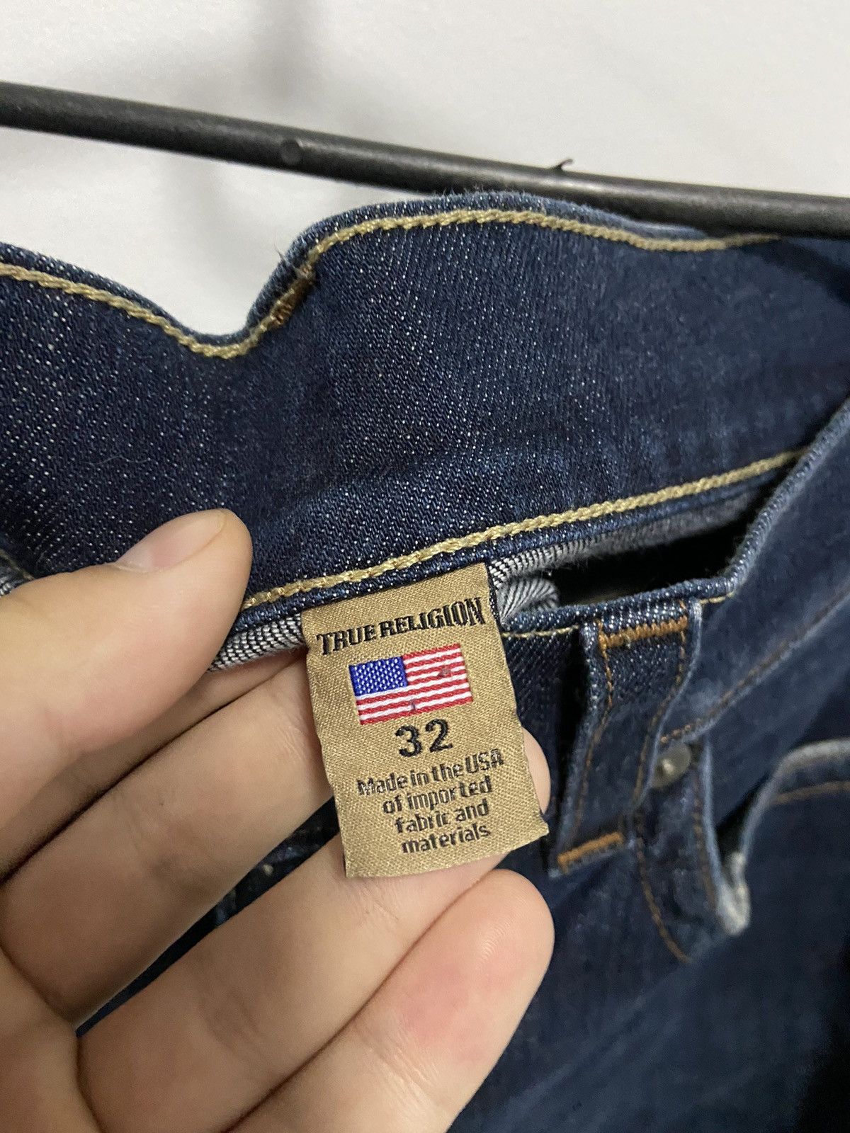 True Religion × Vintage True Religion jeans Pants Selvedge Vintage Size US 32 / EU 48 - 5 Thumbnail