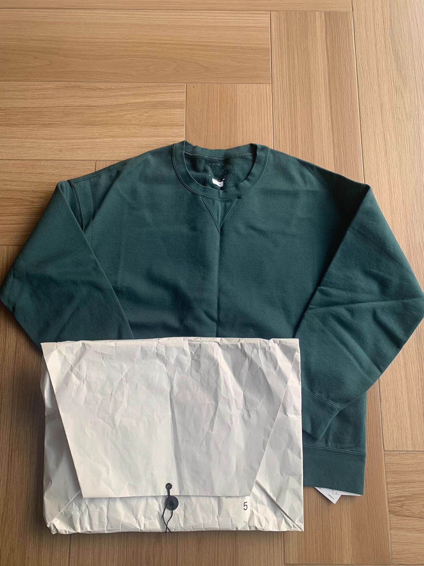 Visvim VISVIM ULTIMATE JUMBO SB SWEAT L/S 25SS Green 5 Size US XXL / EU 58 / 5 - 1 Thumbnail