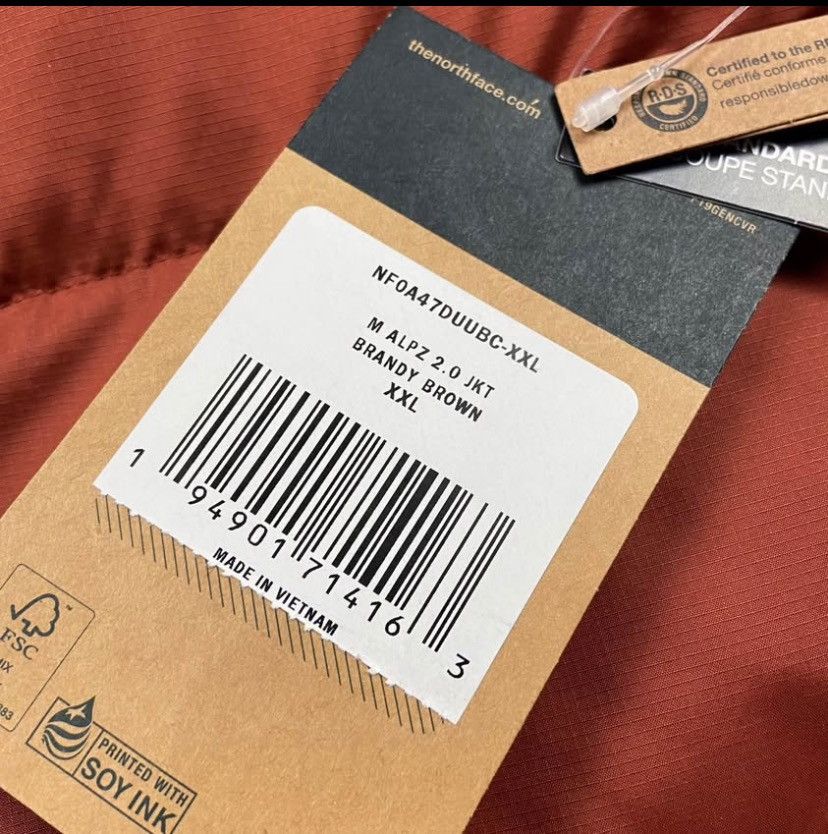 The North Face Nwt* North Face Puffer Alpz 2.0 Down Jacket* mens 2XL Size US XXL / EU 58 / 5 - 4 Thumbnail