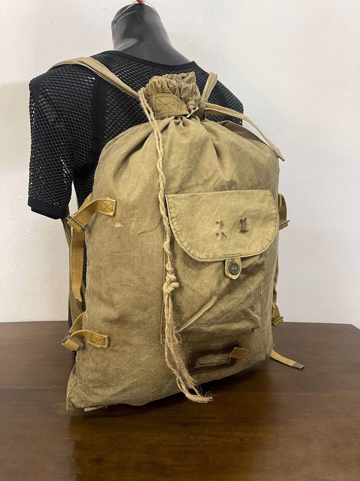 Vintage Vintage USSR soviet rucksack military bagpack Size ONE SIZE - 6 Thumbnail