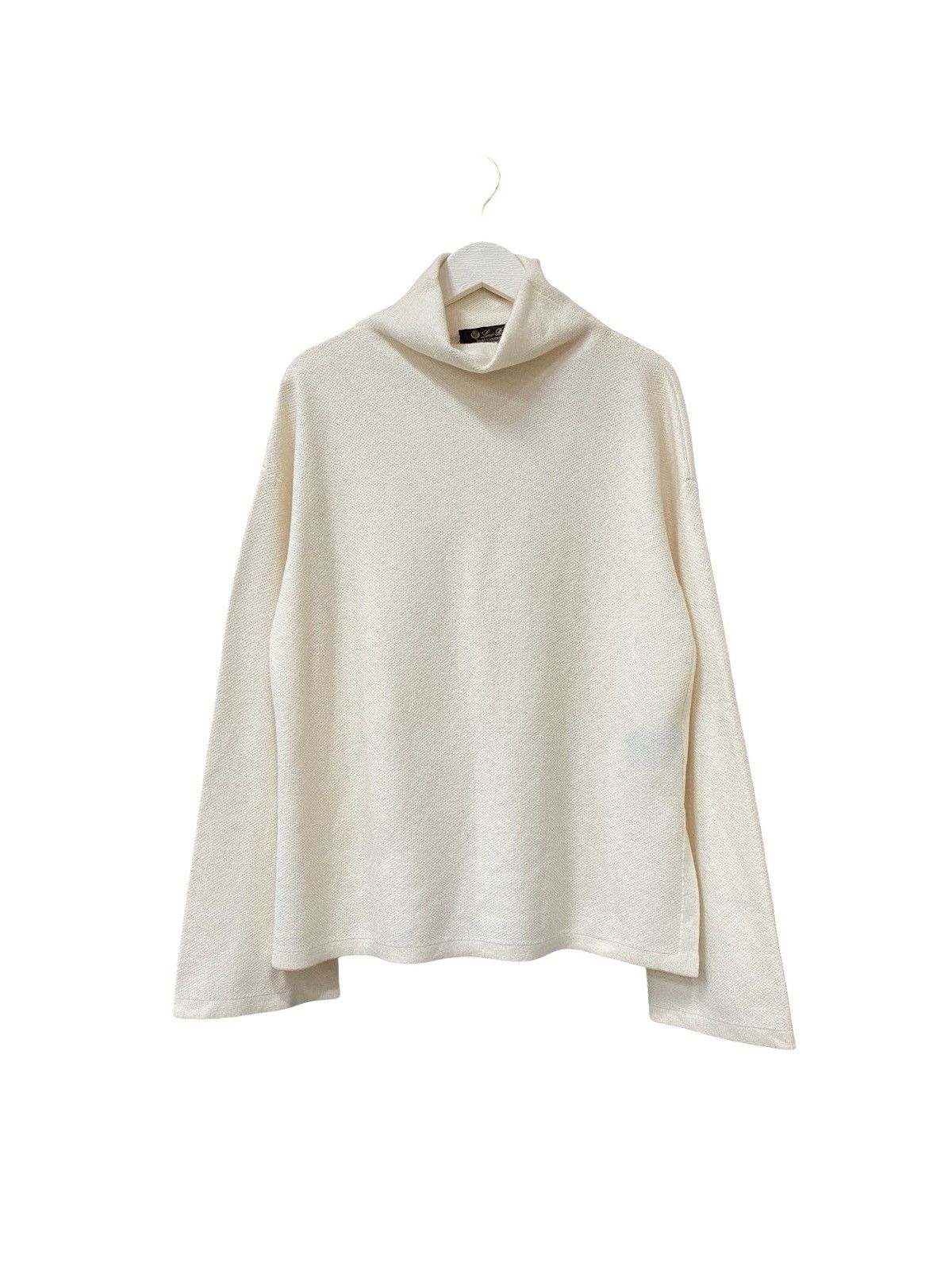 Loro Piana Loro Piana white turtleneck sweater Size XS / US 0-2 / IT 36-38 - 1 Thumbnail