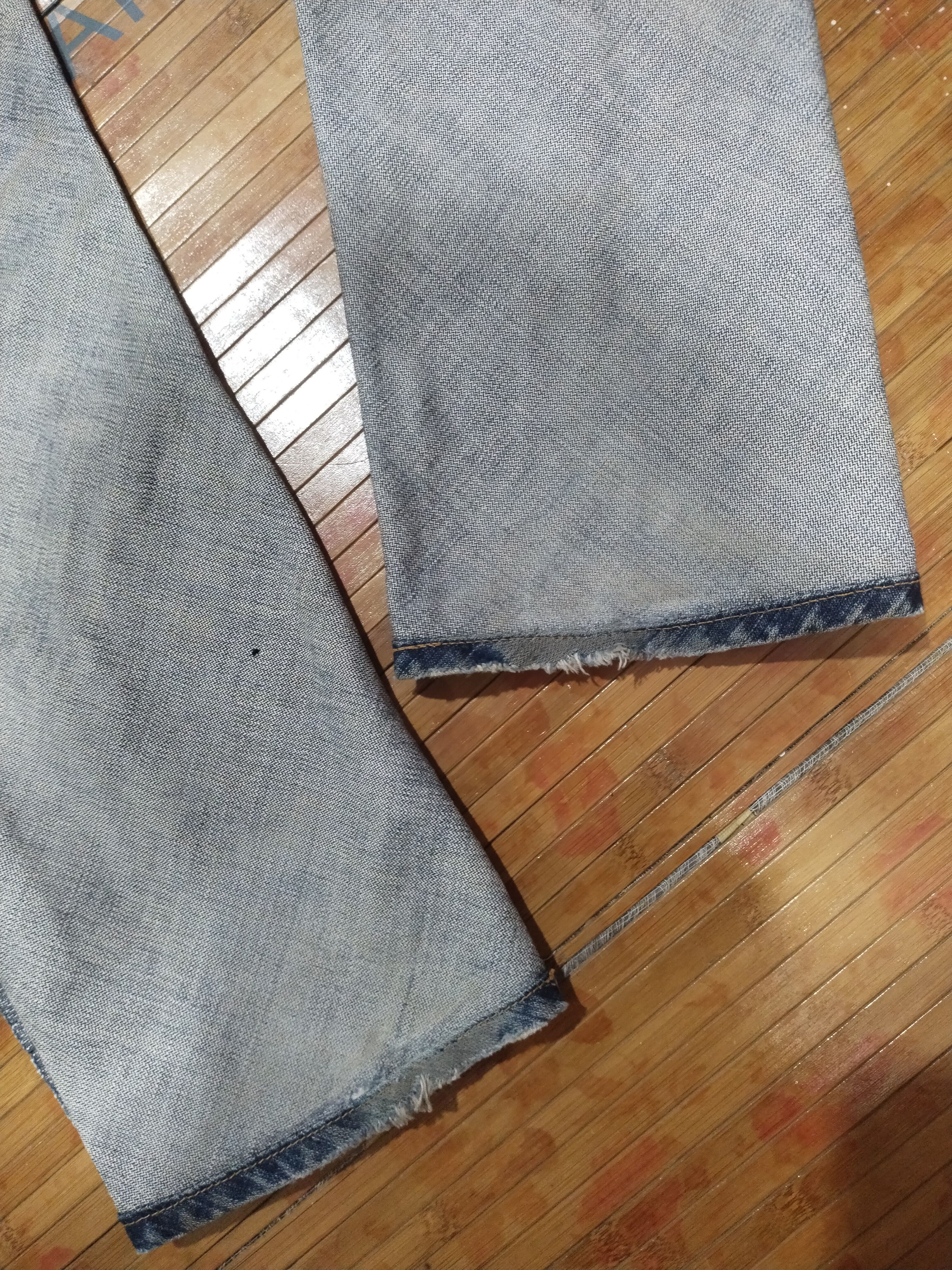 Japanese Brand × Vintage × Wrangler Jeans Wrangler Sanforized, Greensboro Sz 32"31" Size US 32 / EU 48 - 16 Thumbnail