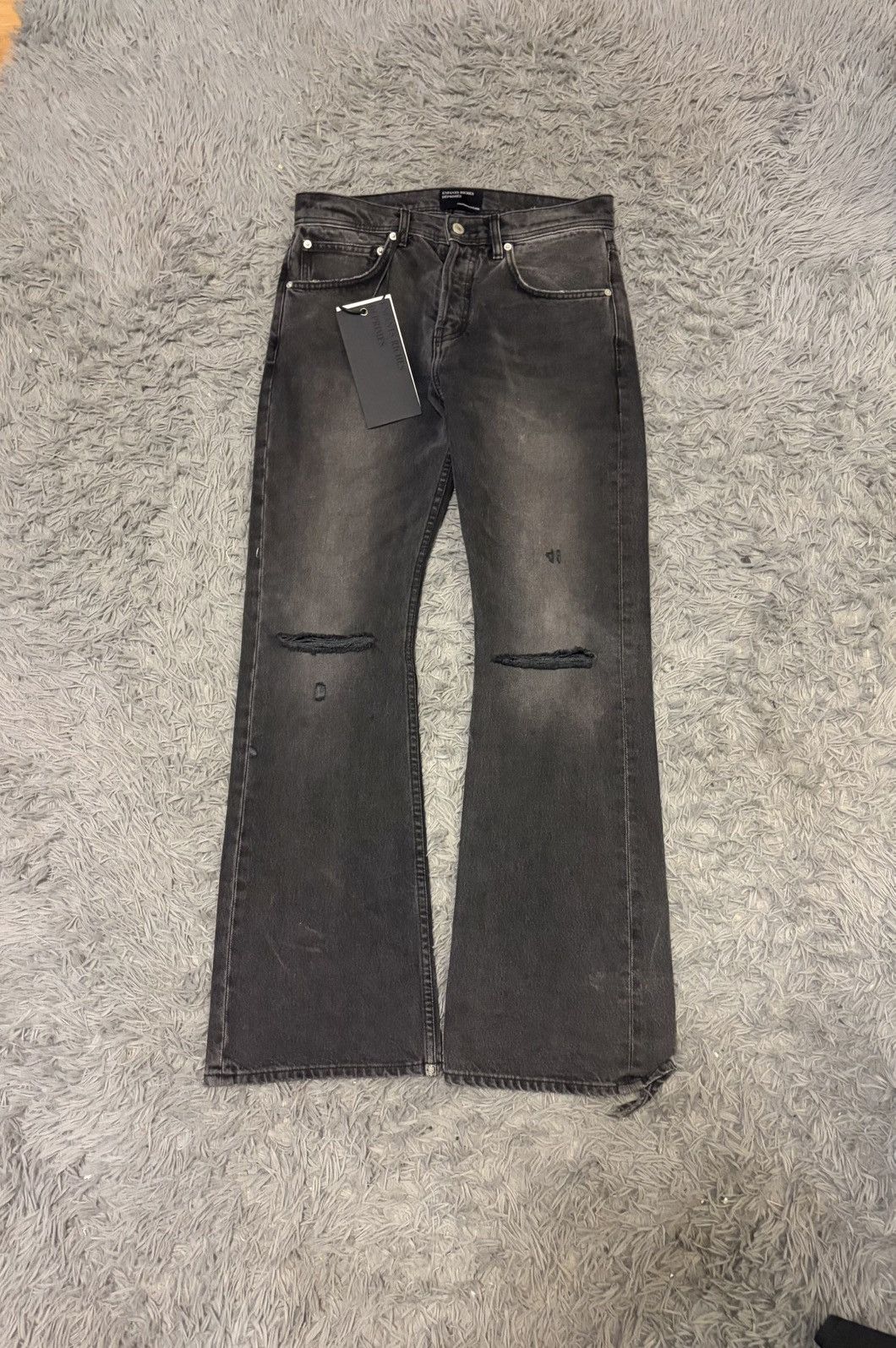 Enfants Riches Deprimes enfants riches deprimes wider leg flared denim Size US 30 / EU 46 - 1 Thumbnail