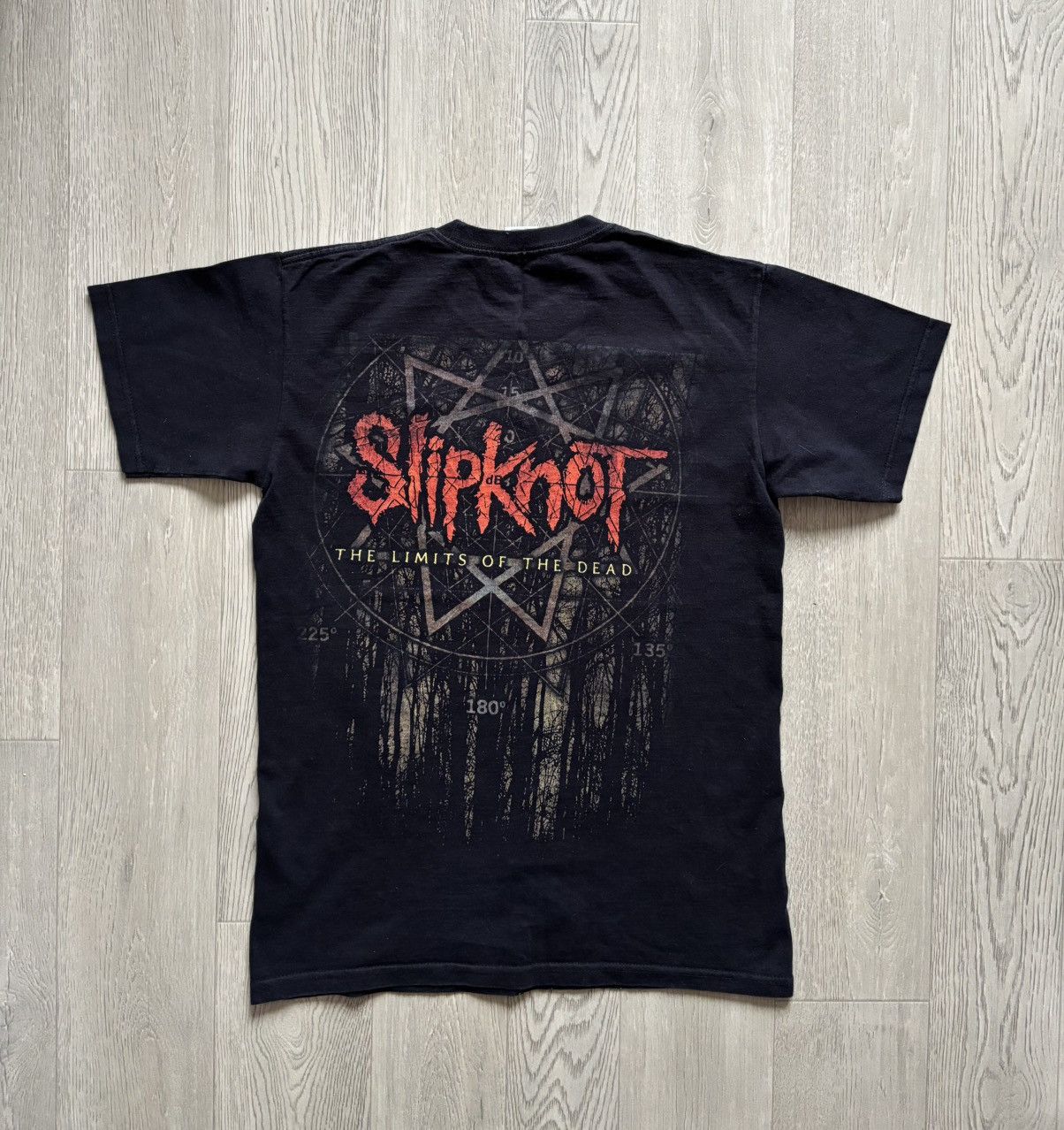 Rap Tees × Vintage Vintage Slipknot T Shirt “The Limits Of The Dead” 90s Size US S / EU 44-46 / 1 - 2 Thumbnail