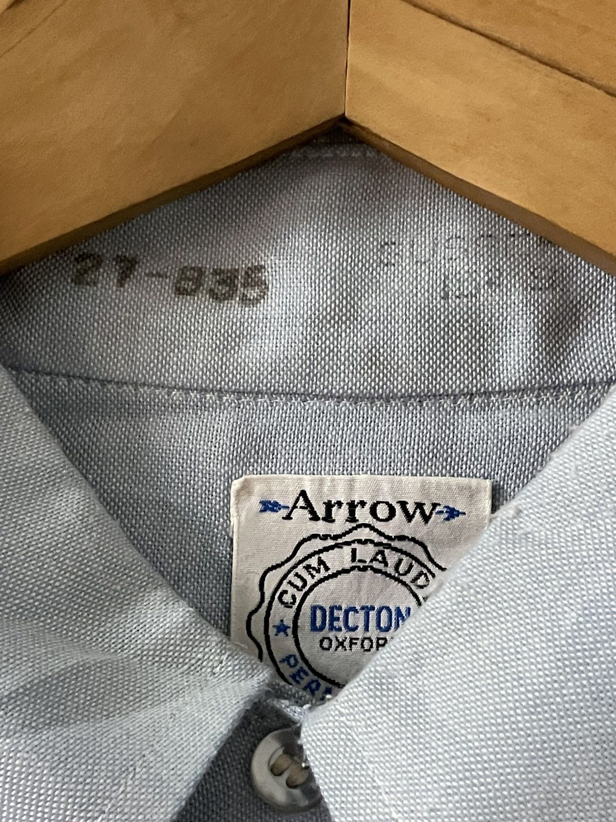 Arrow True Vintage Shirt Mens 50s Sanforized Workshirt USA Arrow Size US L / EU 52-54 / 3 - 1 Thumbnail