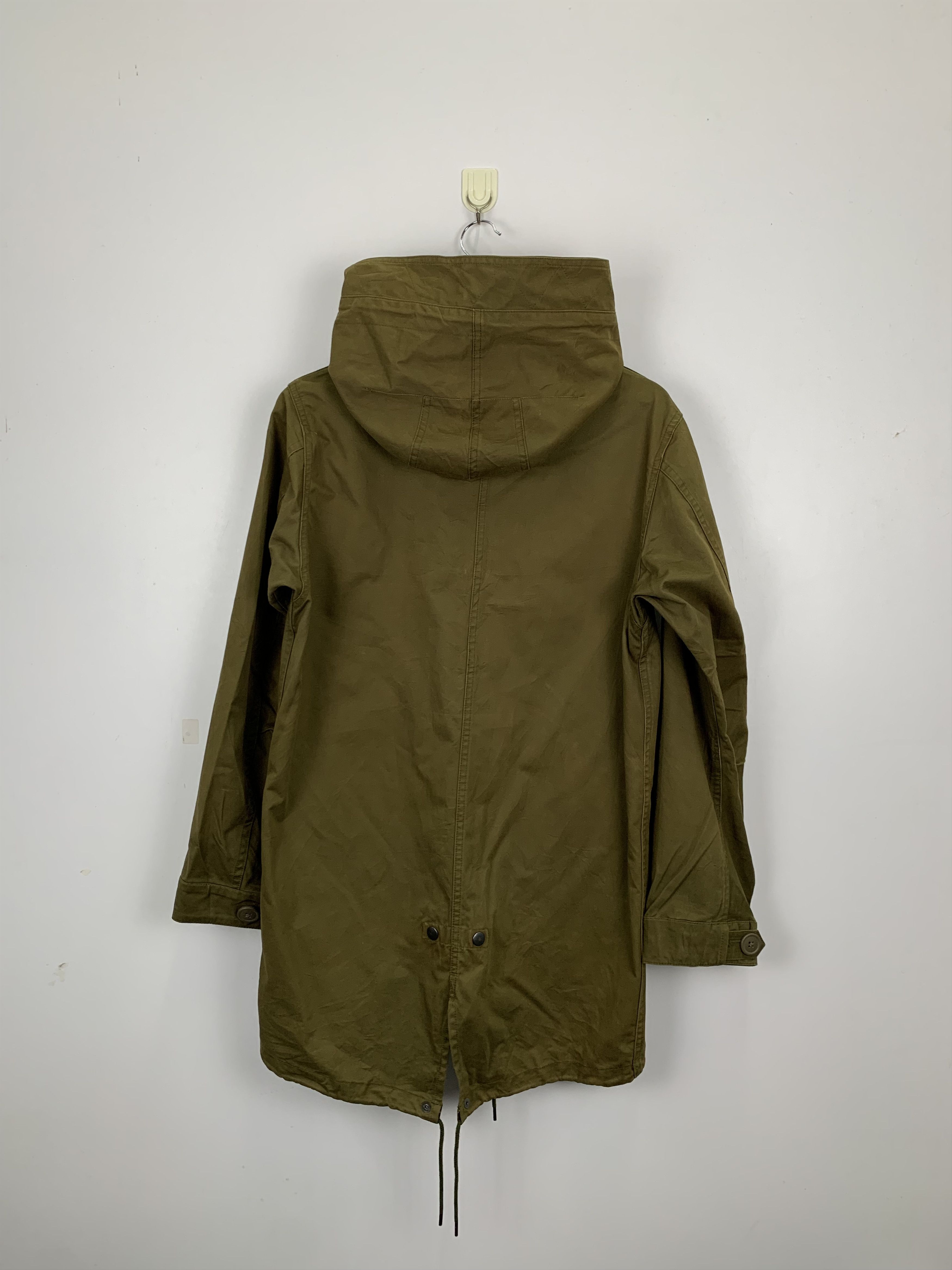 Japanese Brand Vintage Journal Standard Hoodie Parka Jacket Military J0816 Size US L / EU 52-54 / 3 - 3 Thumbnail