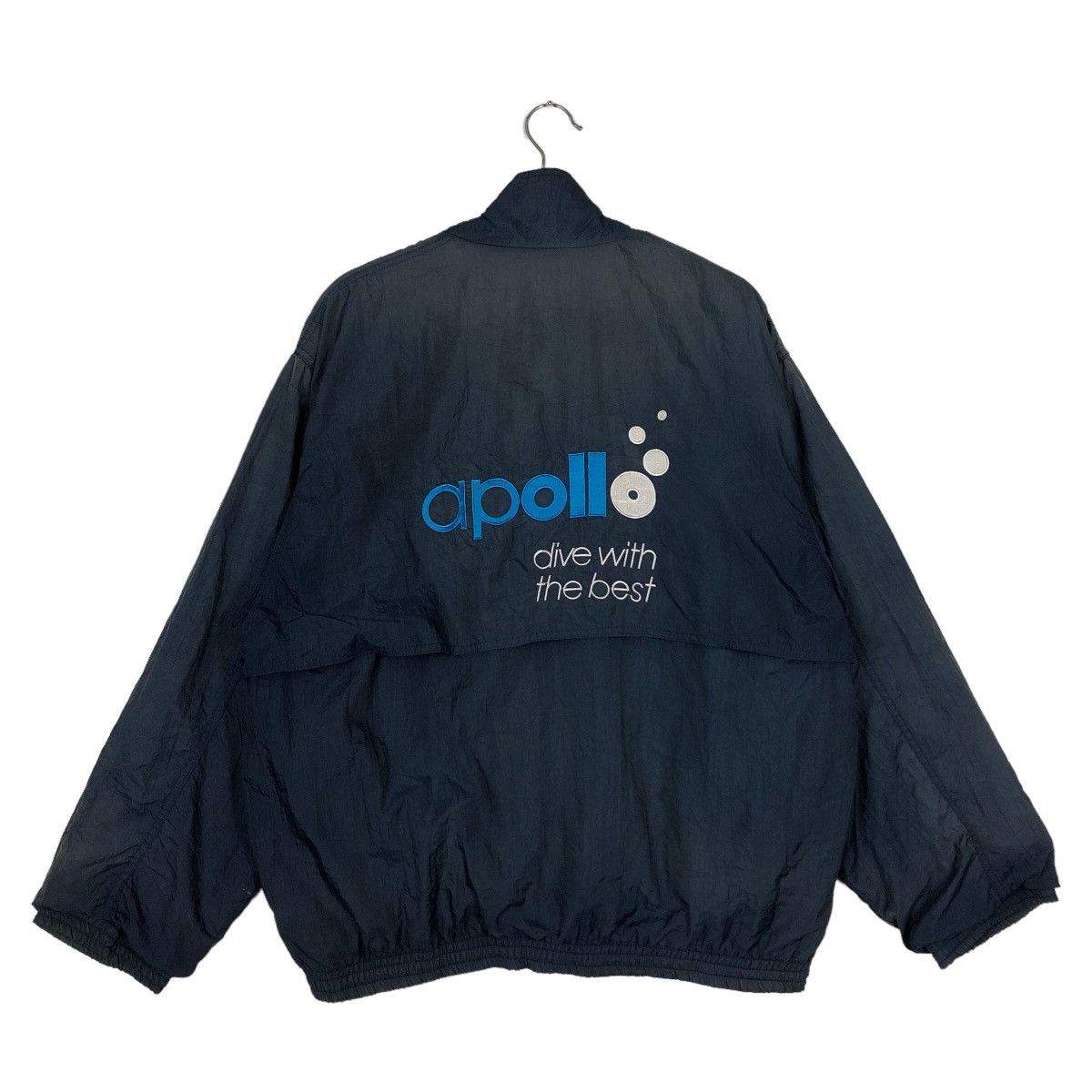 Japanese Brand 🔥90s Vintage Apollo Sports Original Bomber Jacket Spell Out Size US M / EU 48-50 / 2 - 8 Thumbnail