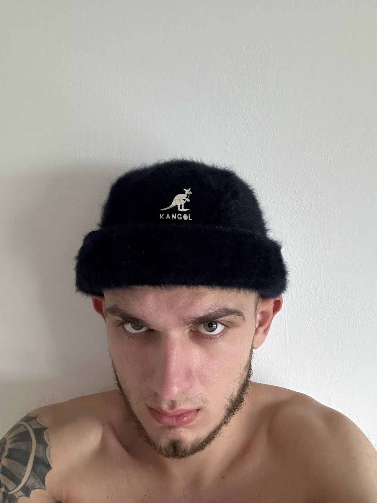 Kangol × Vintage Men's Kangol Navy Lahinch Furgora Bucket Hat Size ONE SIZE - 3 Thumbnail
