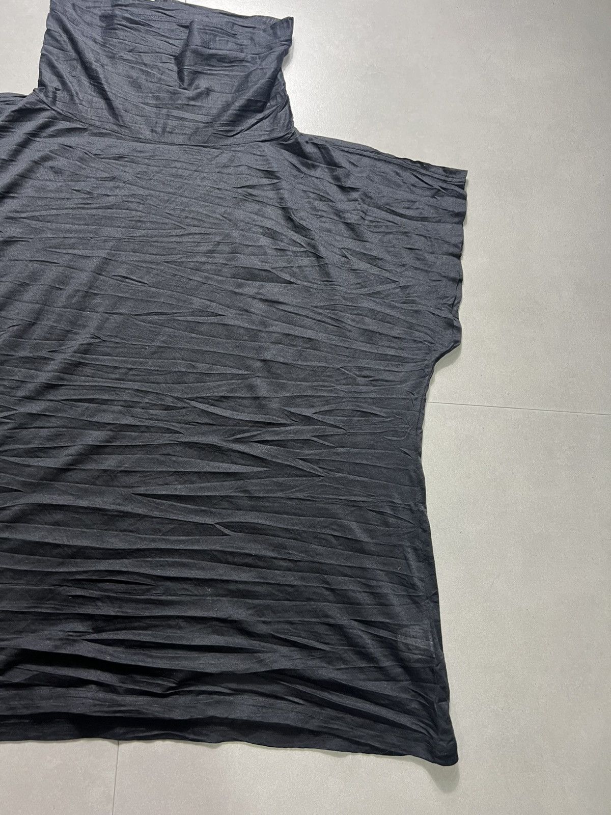 Issey Miyake Issey Miyake - ME Wrinkled Mock Shirt Size M / US 6-8 / IT 42-44 - 2 Thumbnail