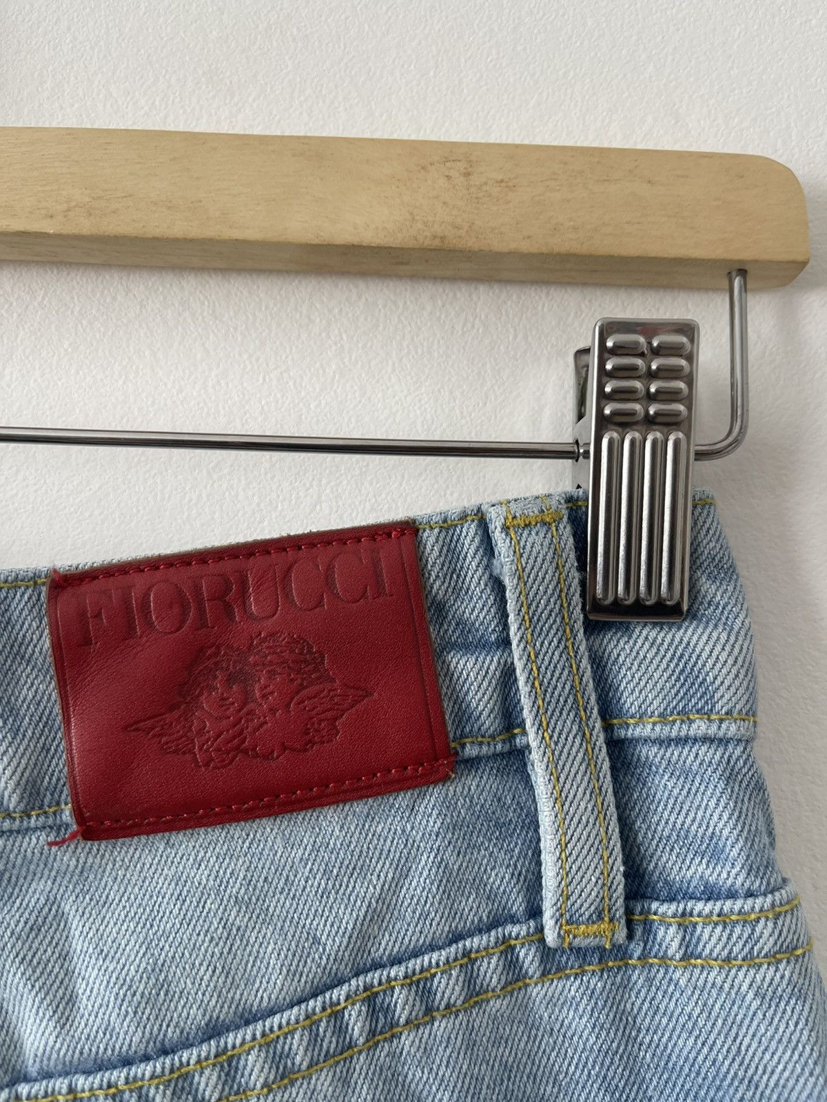 Fiorucci Rare Vintage FIORUCCI Button Fly Flare Bootcut Size US 26 / EU 42 - 7 Thumbnail
