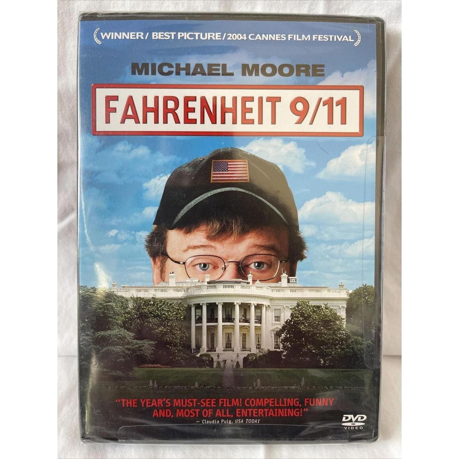Designer Fahrenheit 9/11 DVD by Michael Moore - Best Picture Winner Size ONE SIZE - 1 Thumbnail
