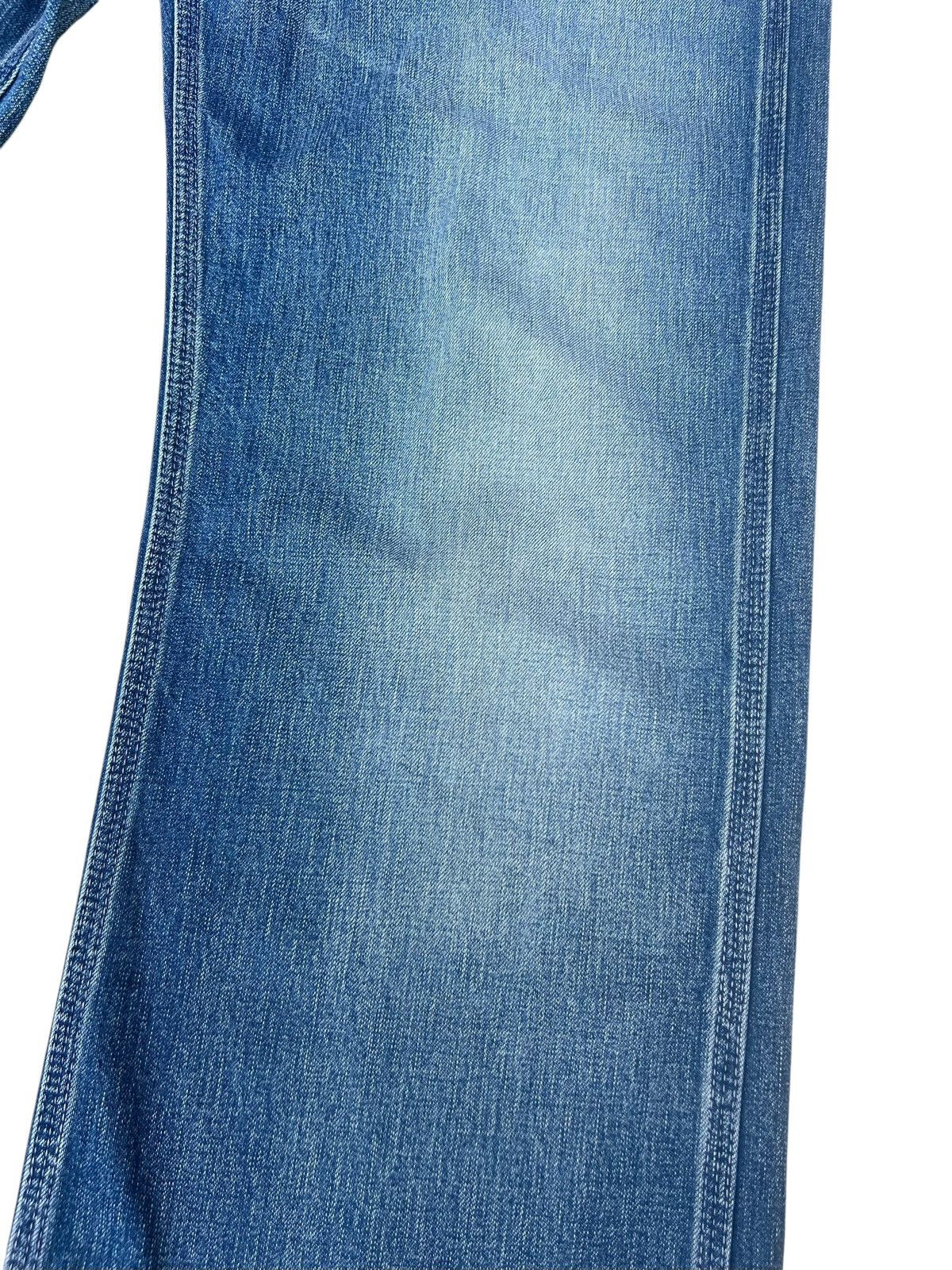 Blue Blue Japan Loose Flare Inpaichthys Kerri Japan Fade Denim Work Jeans Size US 30 / EU 46 - 10 Thumbnail