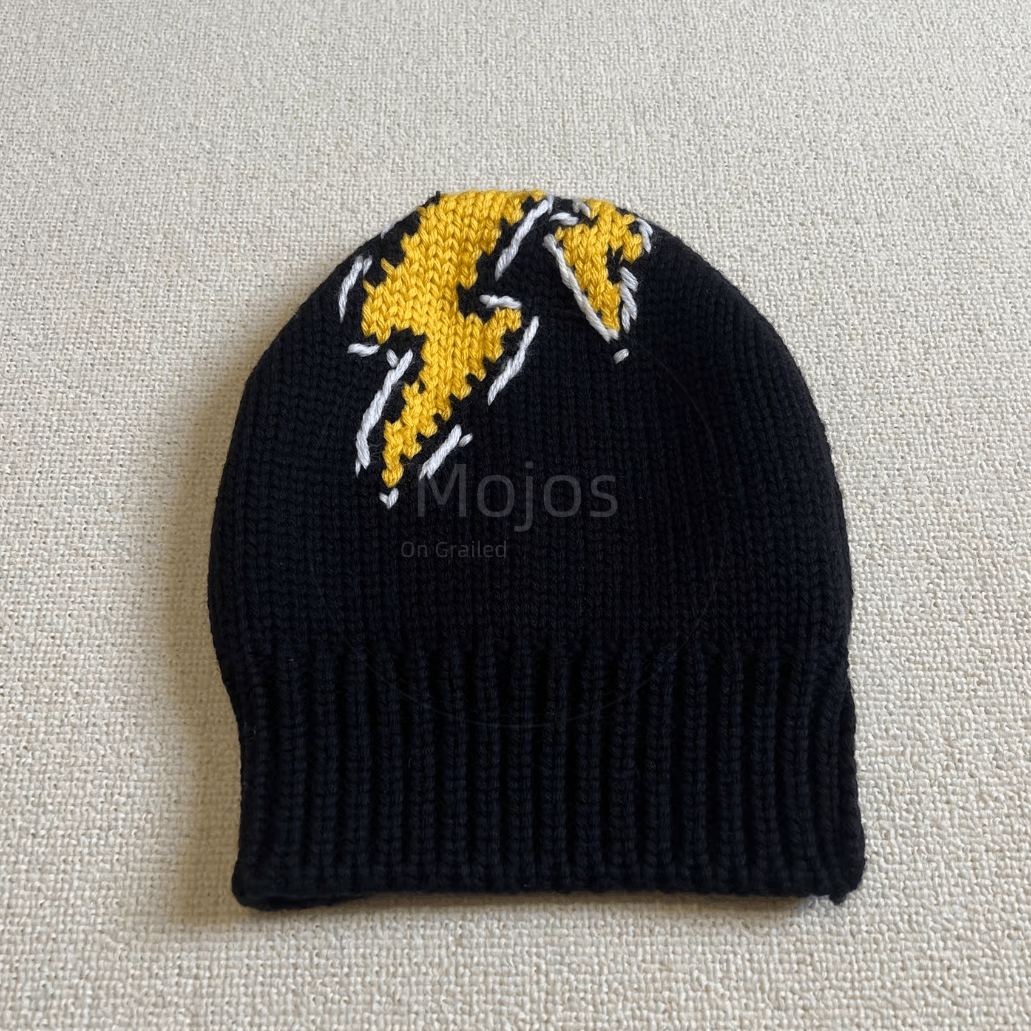 Prada Sz L Prada Pattern Stitch Knitwear Hat Size ONE SIZE - 1 Thumbnail